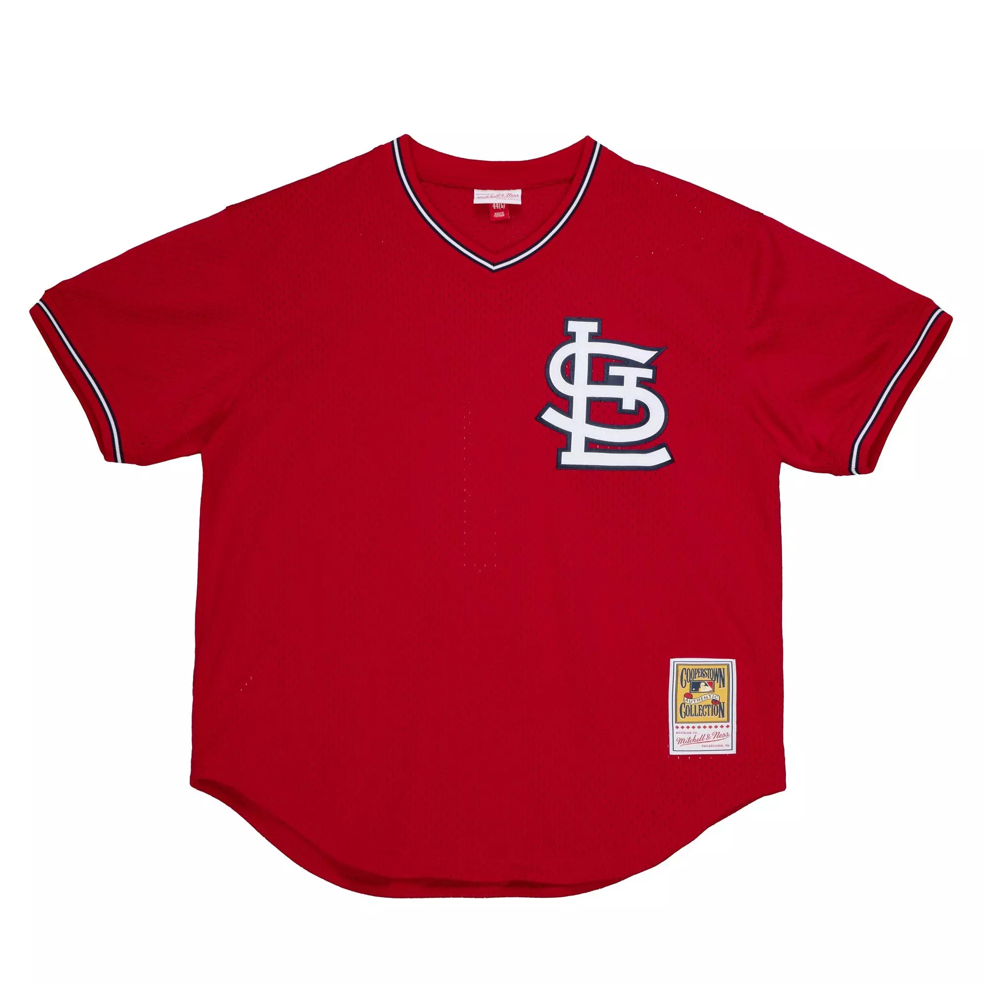 Mitchell & Ness Men's St. Louis Cardinals Ozzie Smith Batting Practice Jersey-Red - RED