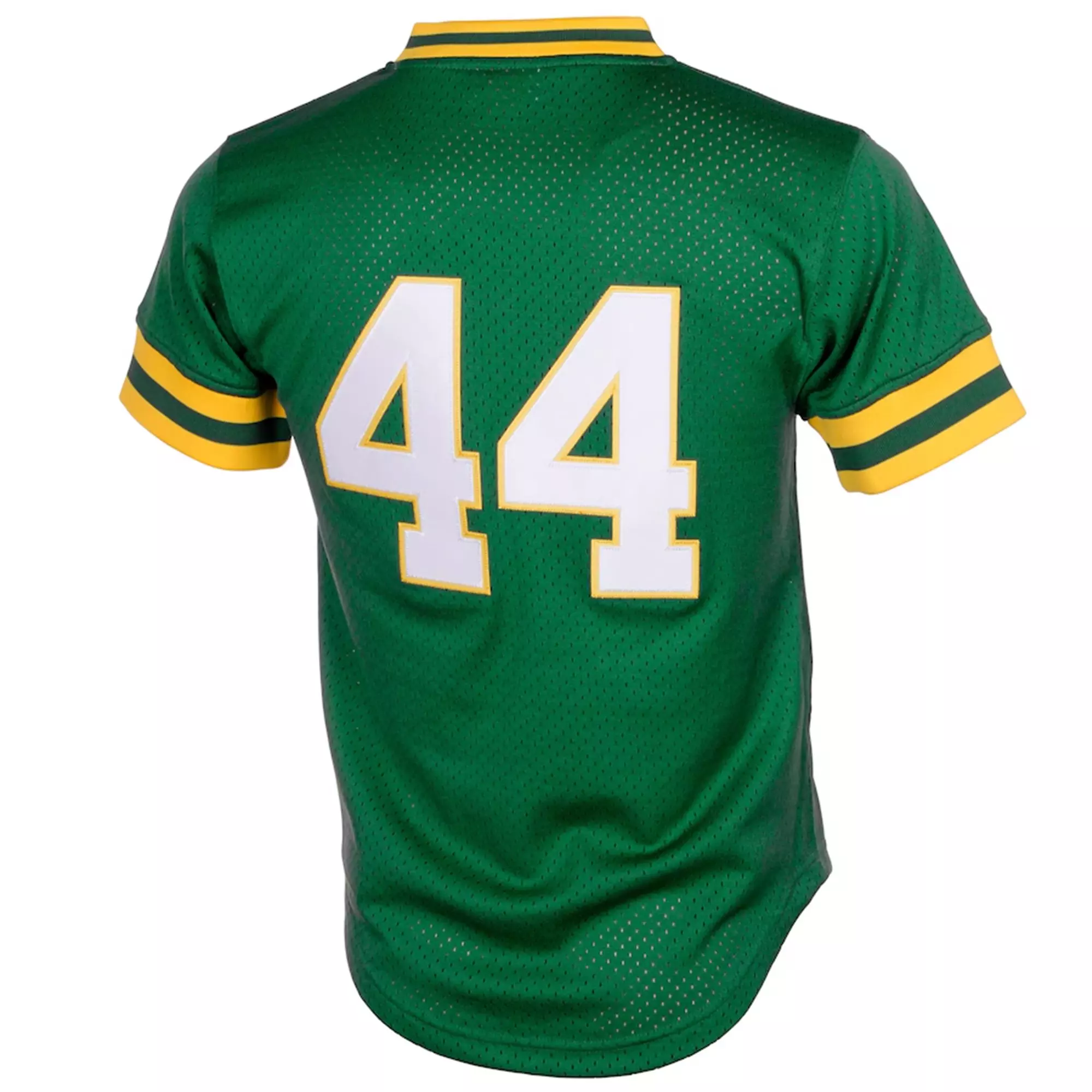 Mitchell & Ness Oakland Athletics Reggie Jackson Batting Practice Jersey-Green - DK GREEN