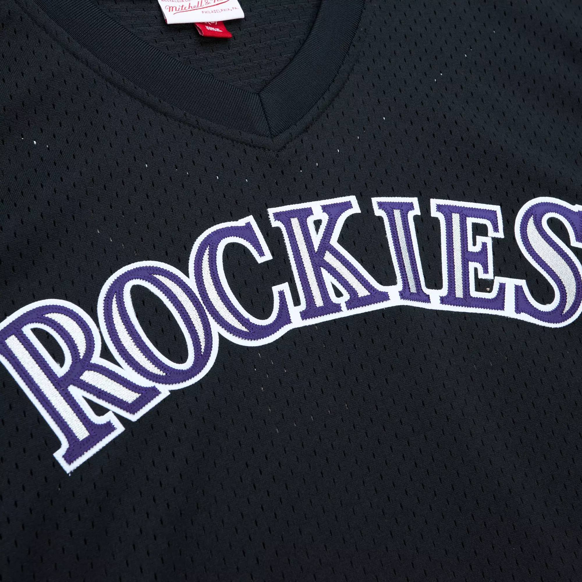 Mitchell & Ness Colorado Rockies Todd Helton  Batting Practice Jersey-Black - BLACK