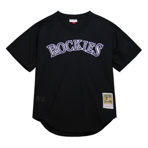 Mitchell & Ness Colorado Rockies Todd Helton  Batting Practice Jersey-Black