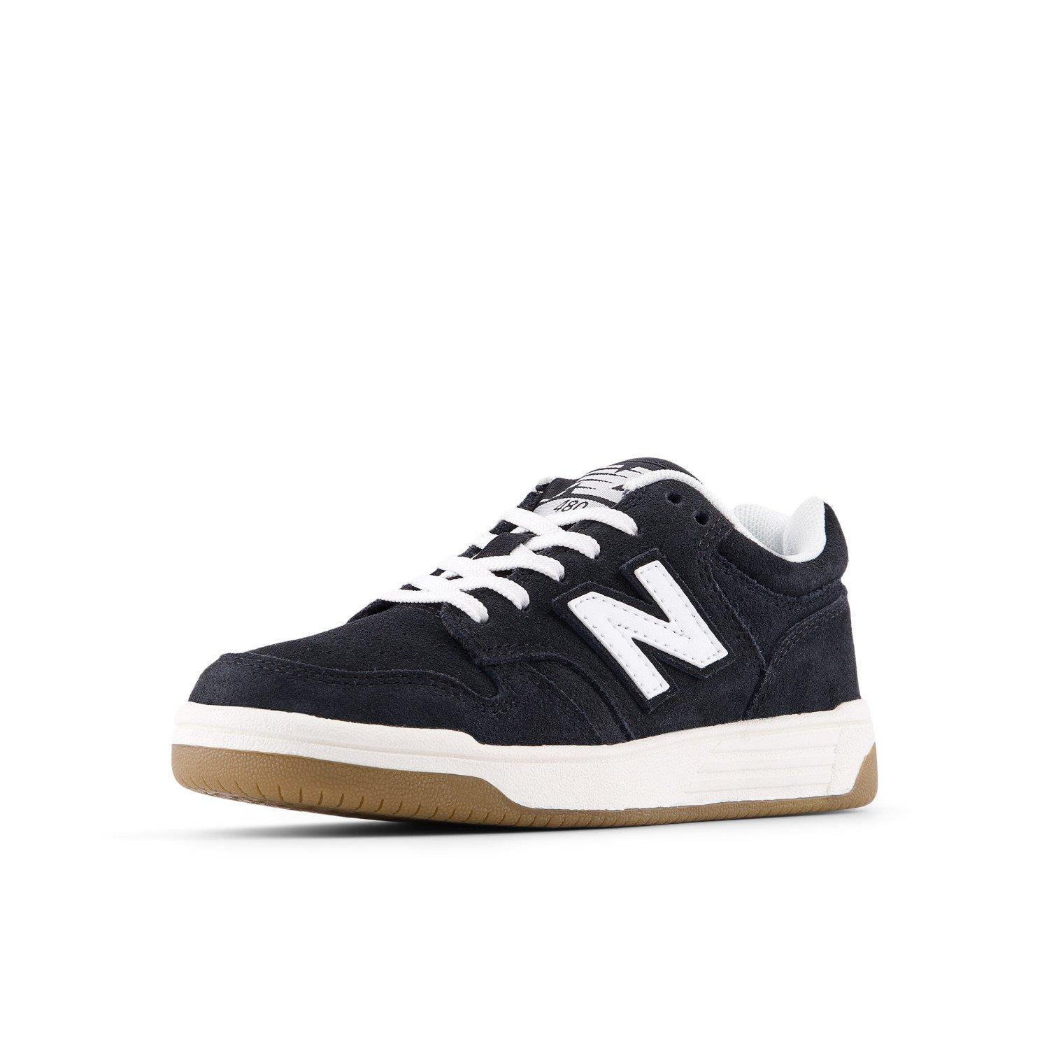 New Balance 480 Preschool Boys' "Black/White" Shoe