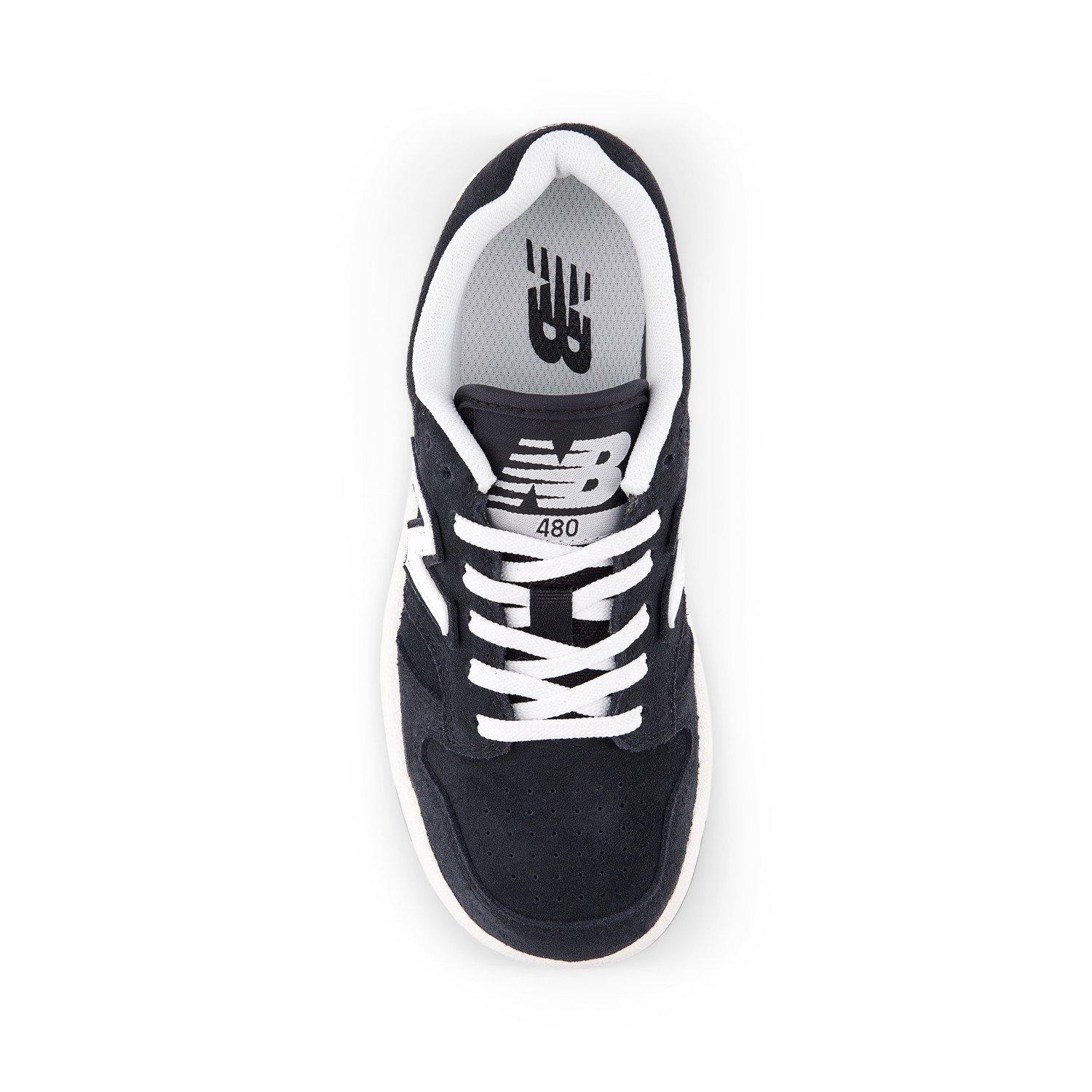 New Balance 480 Preschool Boys' "Black/White" Shoe