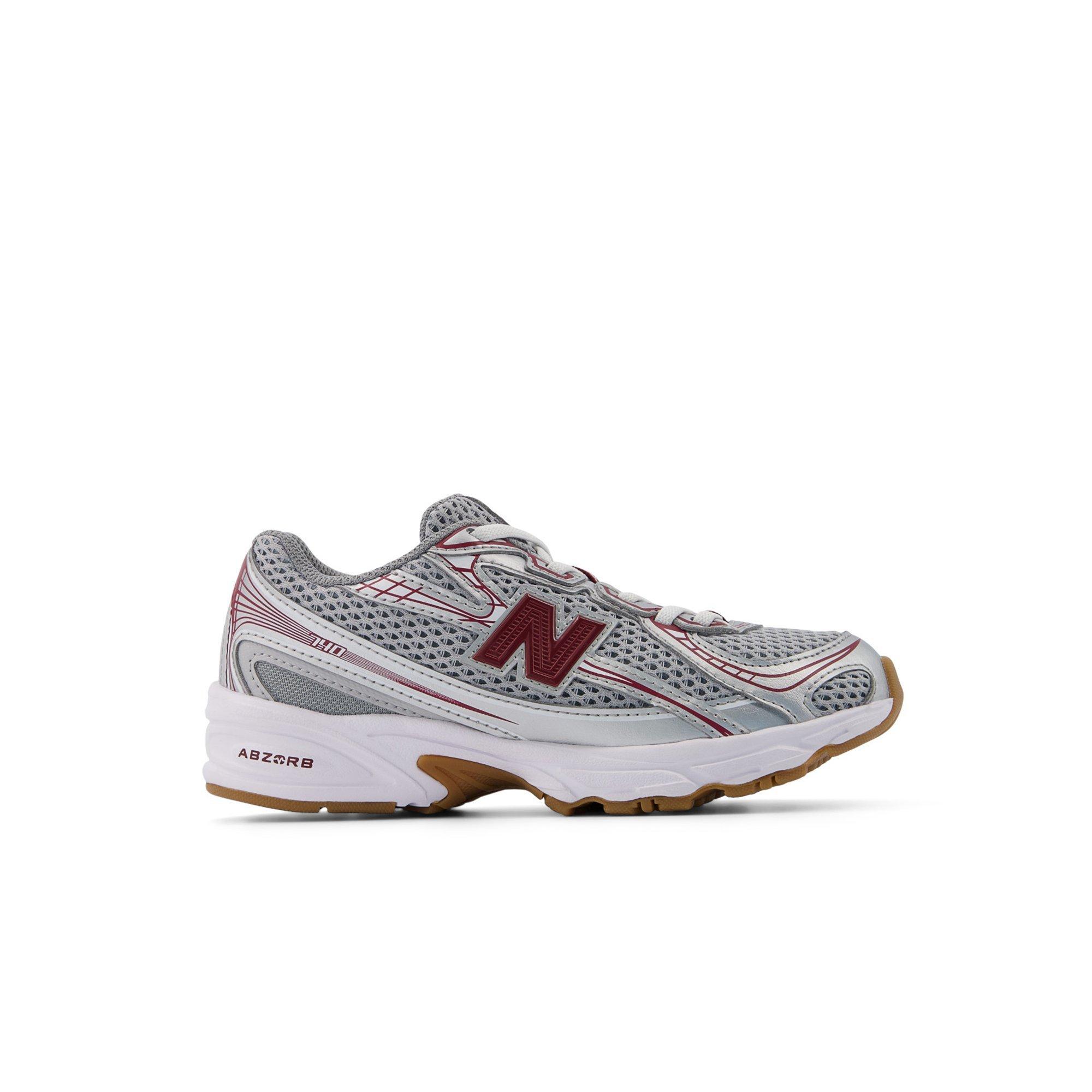 New Balance 740 Preschool Boys White/Red Shoe | Hibbett display picture 1