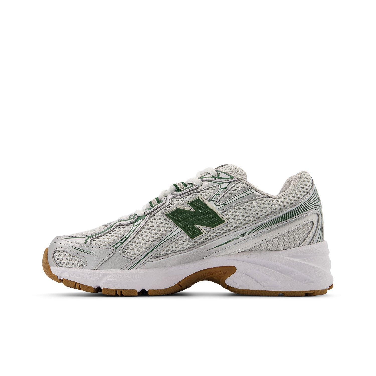 New Balance 740 Grade School Boys' "White/Green" Shoe