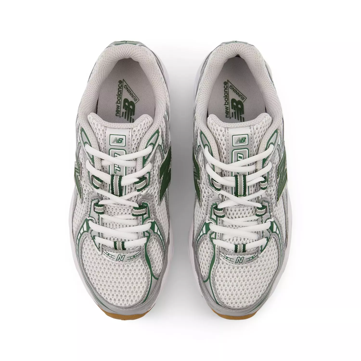 New Balance 740 "White/Green" Grade School Boys' Shoe - WHITE/GREEN
