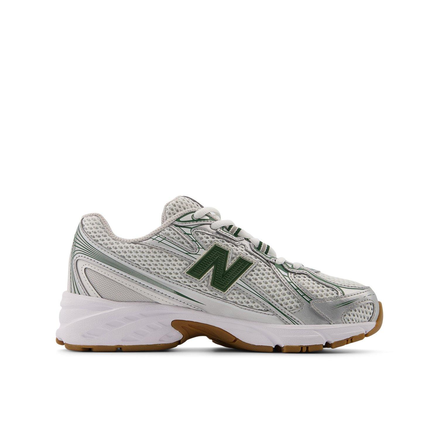 New Balance 740 Grade School Boys' "White/Green" Shoe