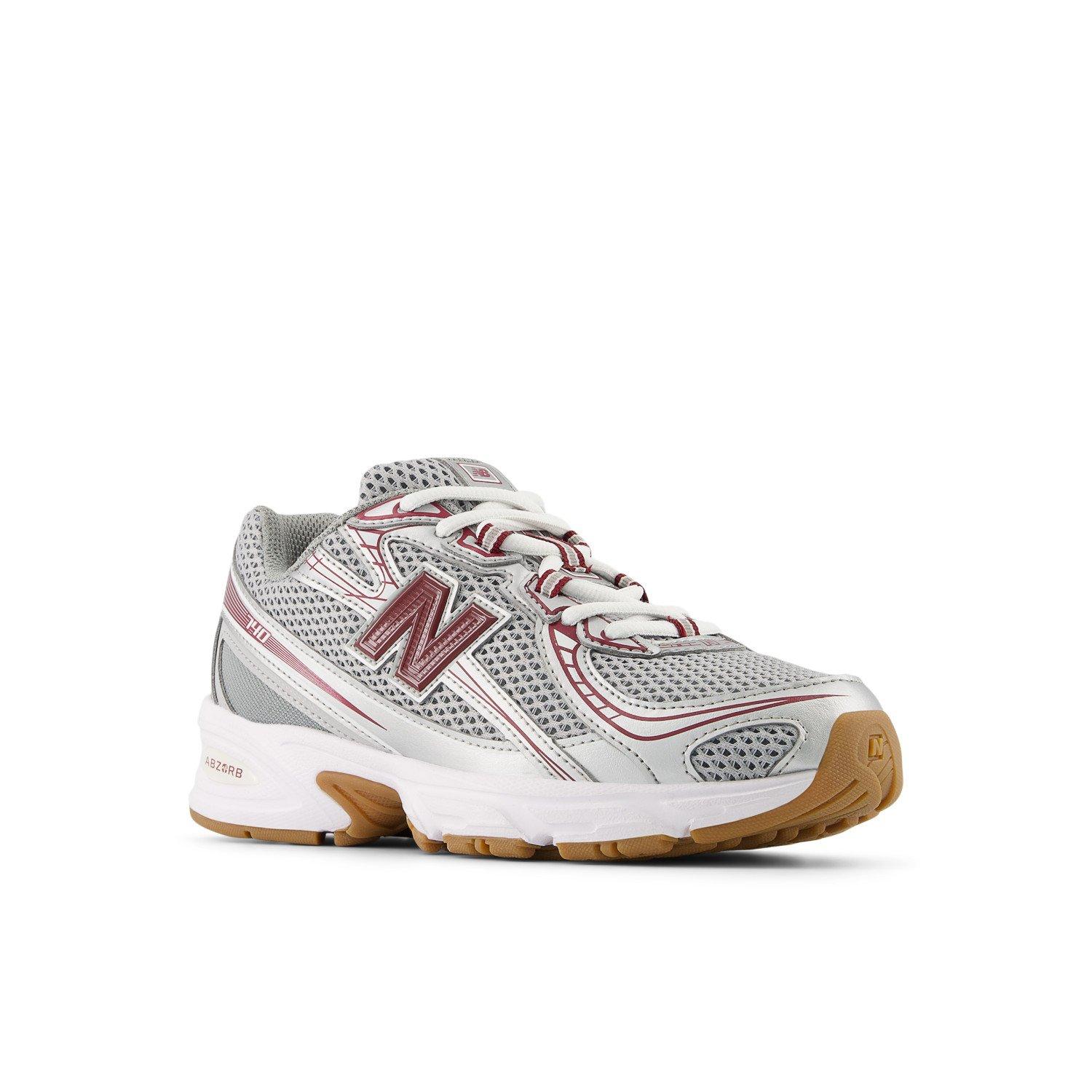 New Balance 740 Grade School Boys' "White/Red" Shoe
