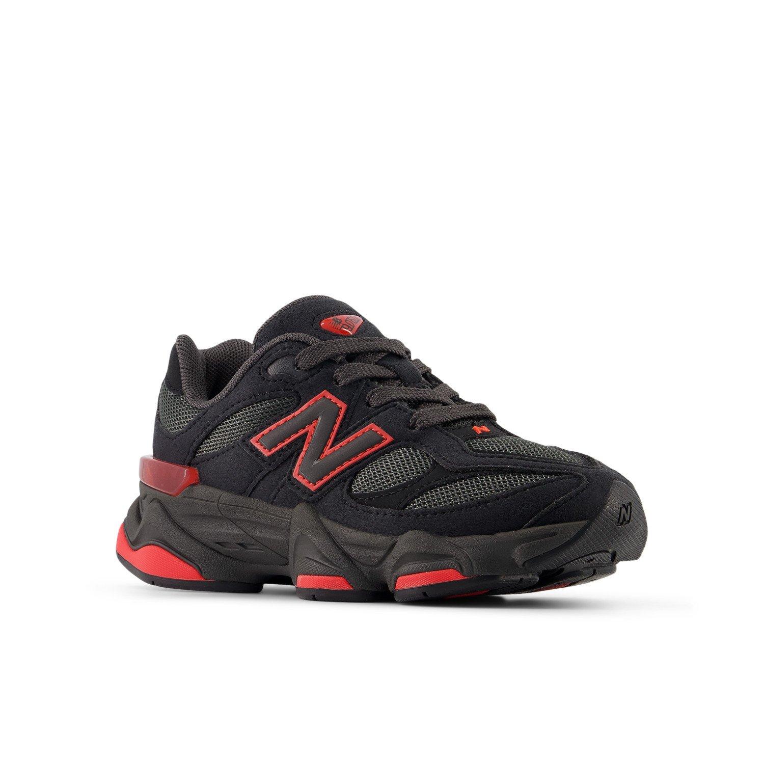 New Balance 9060 Preschool Boys' "Black/Red" Shoe