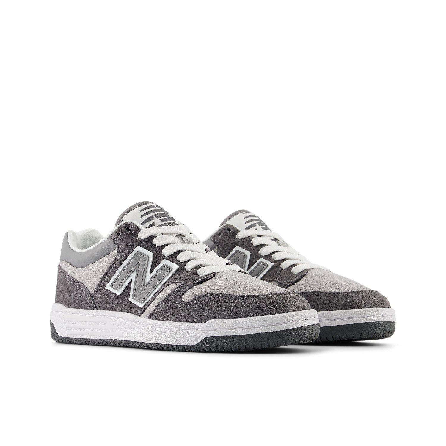 New Balance 480 Grade School Boys' "Grey" Shoe