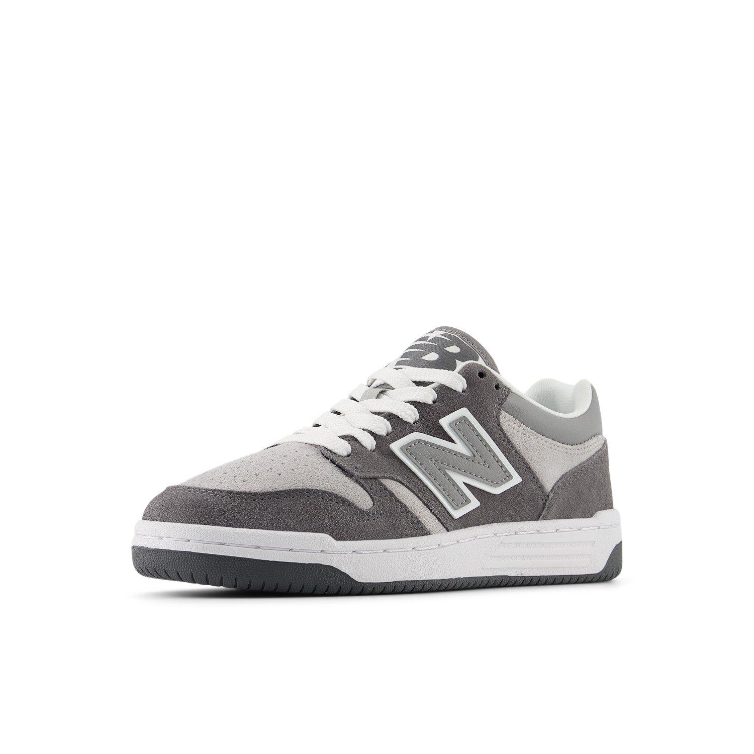 New Balance 480 Grade School Boys' "Grey" Shoe