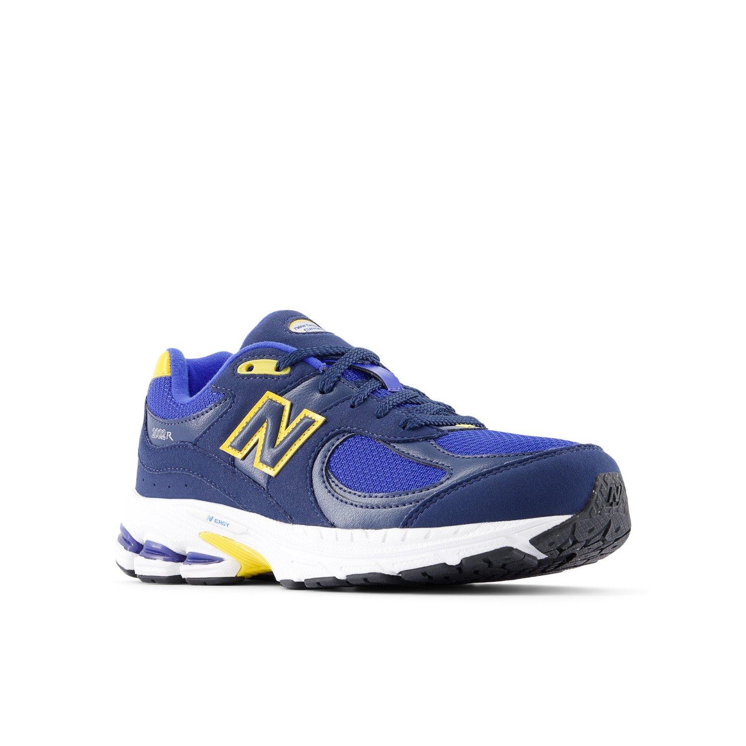 New Balance 2002 Grade School Boys' "Blue/Yellow" Shoe