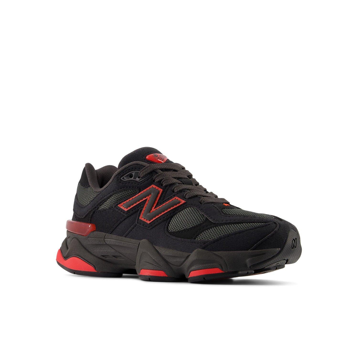 New Balance 9060 Grade School Boys' "Black/Red" Shoe