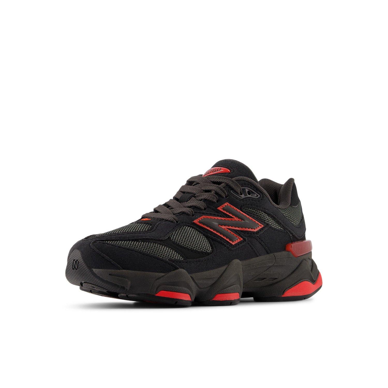 New Balance 9060 Grade School Boys' "Black/Red" Shoe