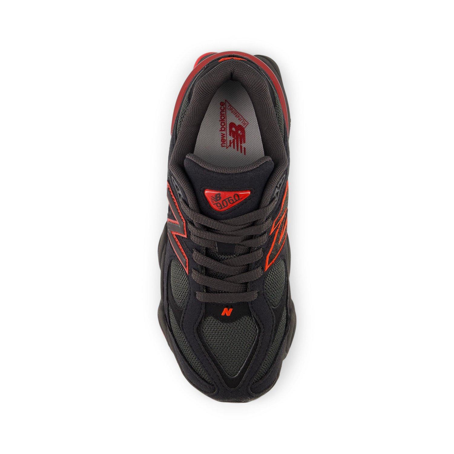 New Balance 9060 Grade School Boys' "Black/Red" Shoe