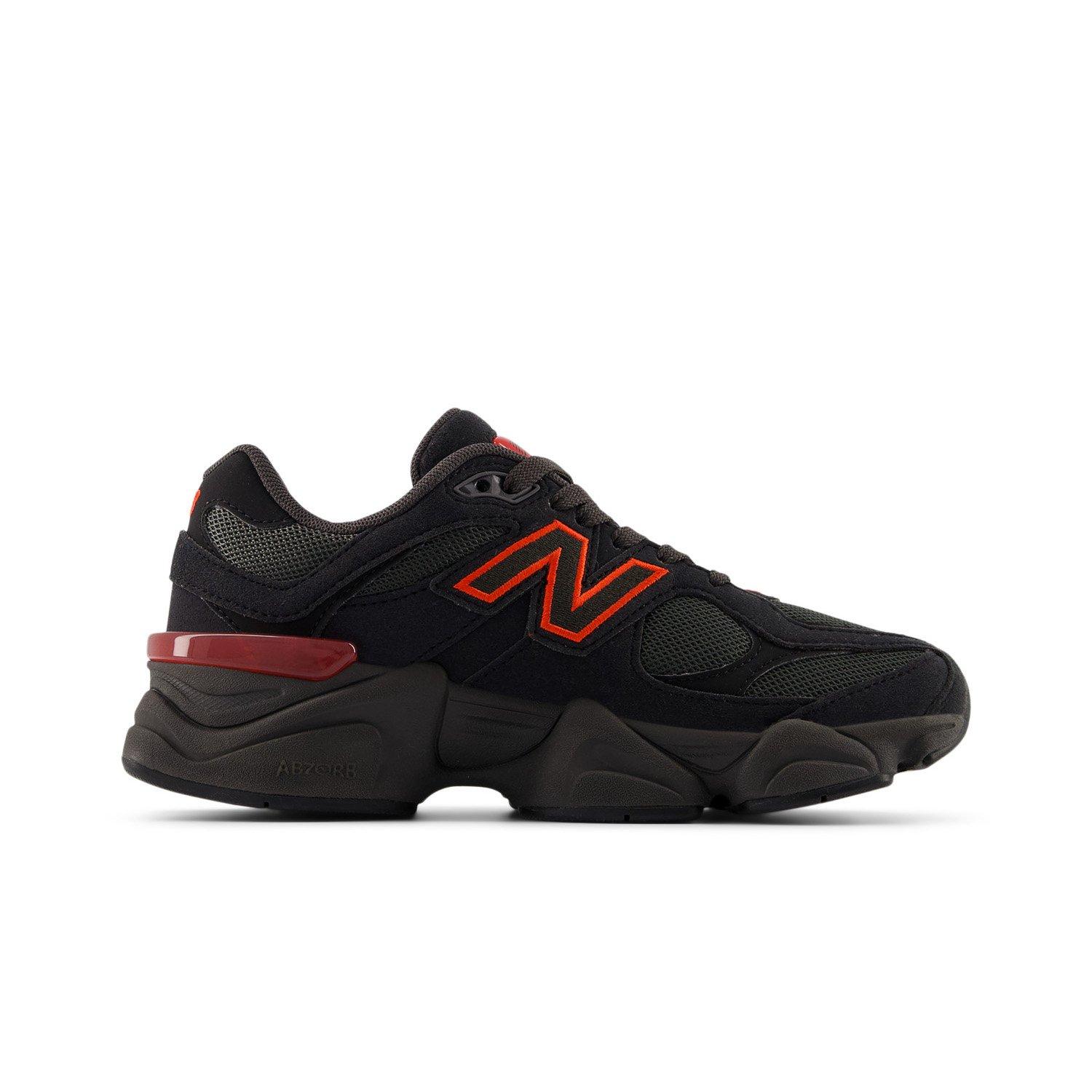 New Balance 9060 Grade School Boys' "Black/Red" Shoe