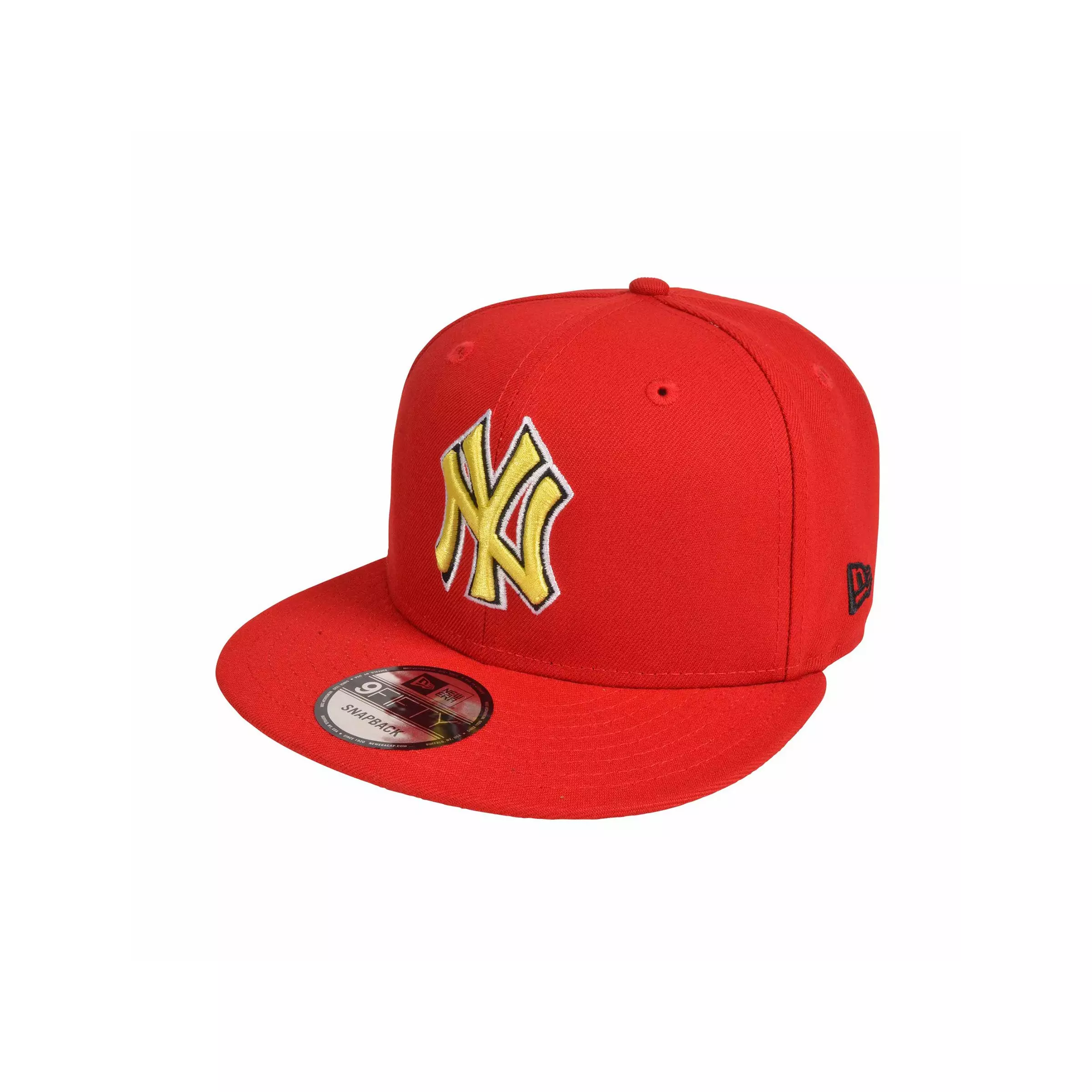 New Era New York Yankees Ferrari Snapback Hat-Red - RED