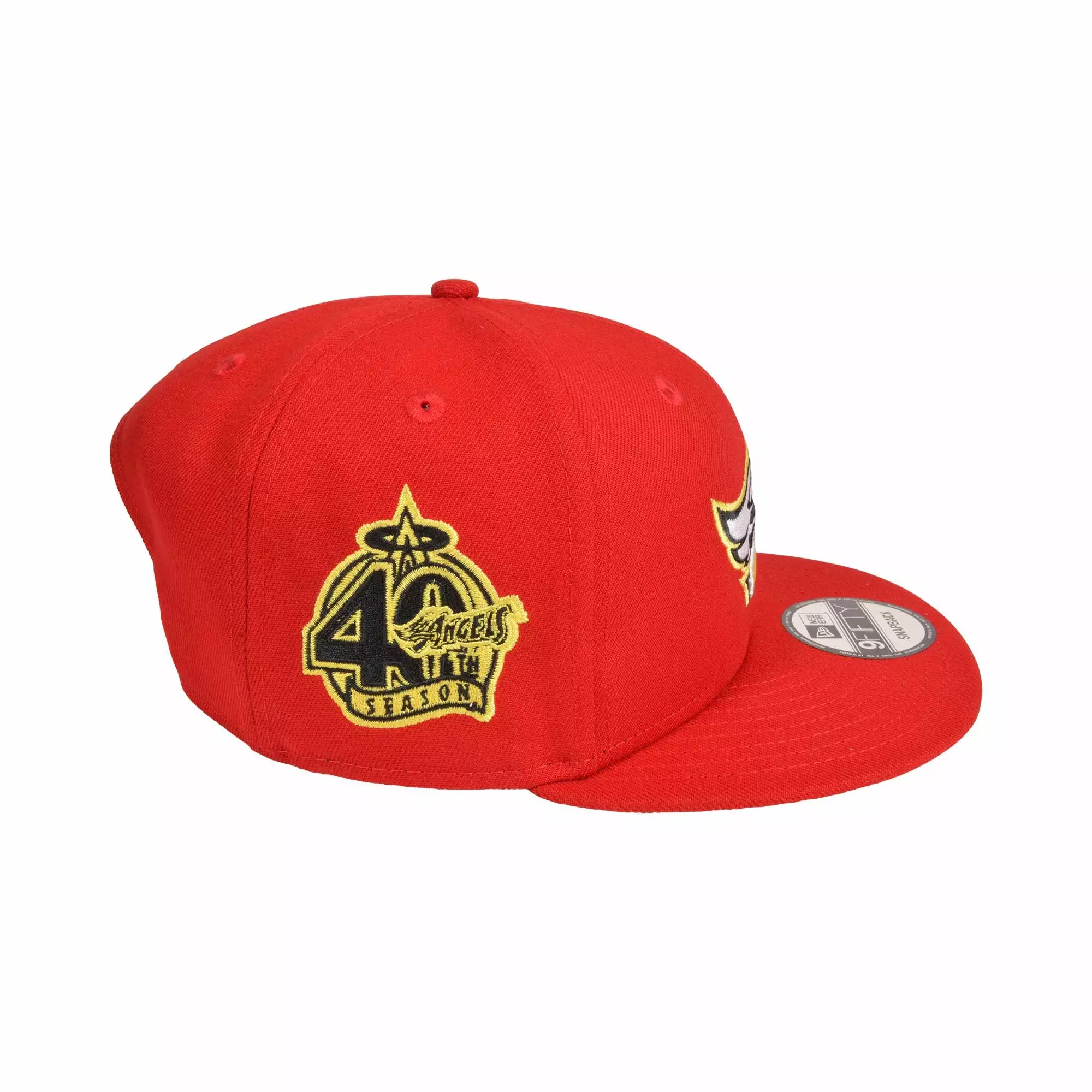 New Era Los Angeles Angels Ferrari Snapback Hat-Red - RED