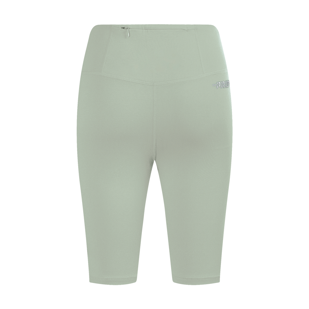 Pro Standard Women's LA Floral Seafoam Bike Shorts - Seafoam - SEAFOAM Thumbnail View 3