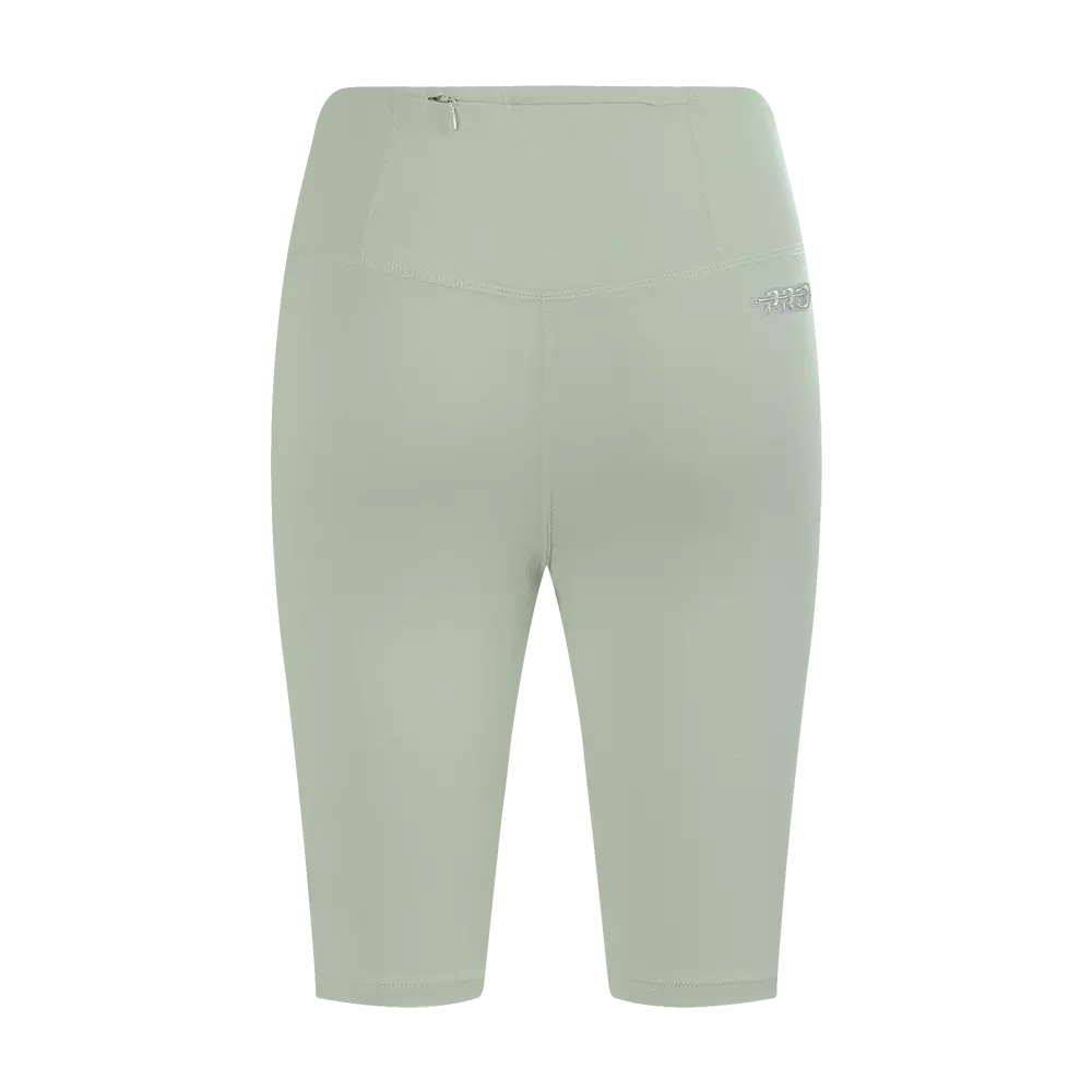Pro Standard Women's LA Floral Seafoam Bike Shorts - Seafoam - SEAFOAM