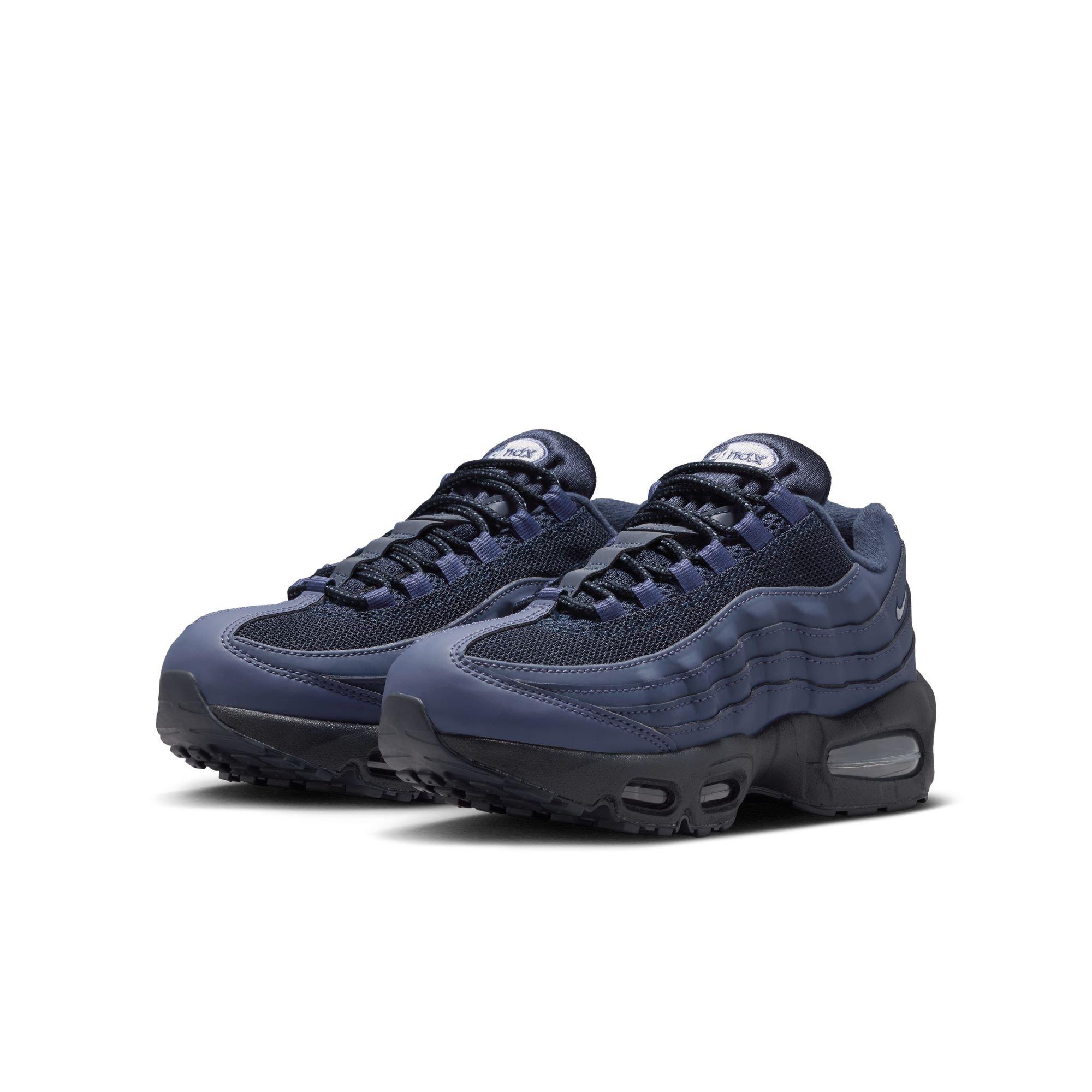 Nike Air Max 95 Grade School Boys' "Sanded Purple/Wolf Grey/Obsidian" Shoe​
