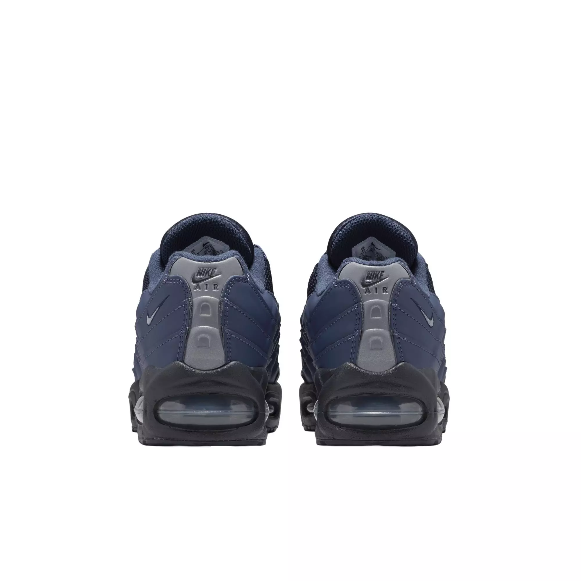 Nike Air Max 95 "Sanded Purple/Wolf Grey/Obsidian" Grade School Boys' Shoe - BLACK/PURPLE