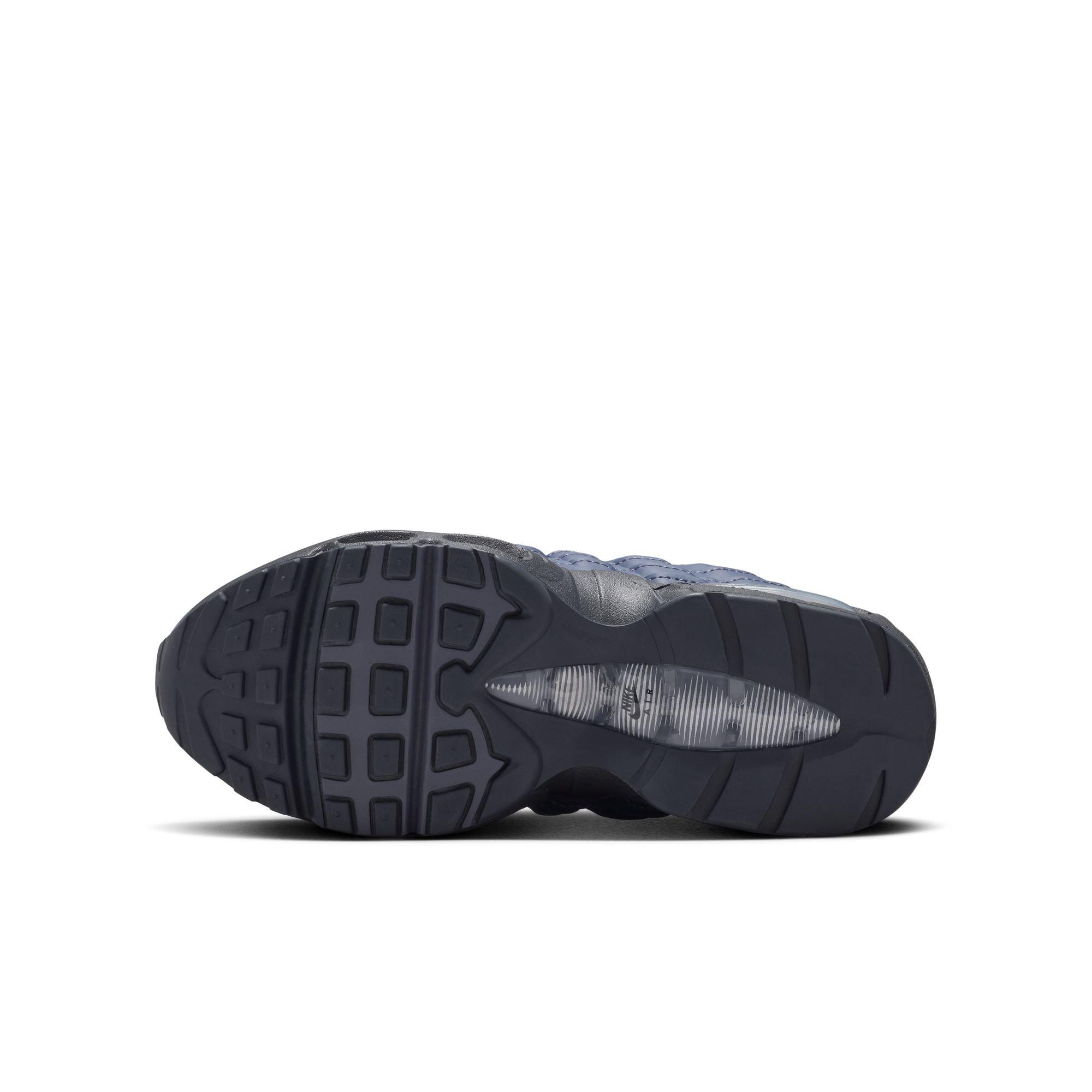 Nike Air Max 95 Grade School Boys' "Sanded Purple/Wolf Grey/Obsidian" Shoe​