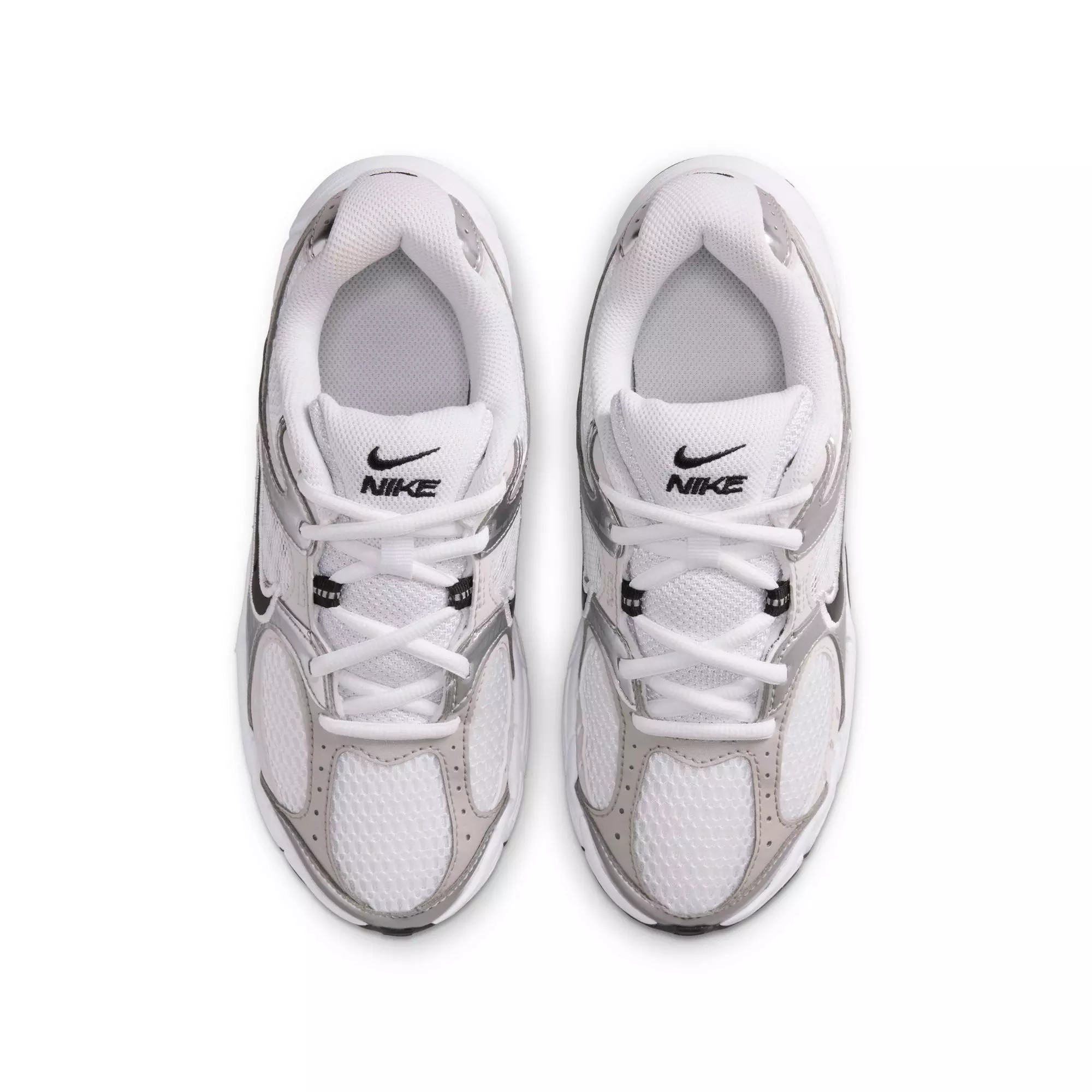 Nike V5 RNR "White/Black/Vast College Grey" Grade School Boys' Shoe - WHITE/BLACK