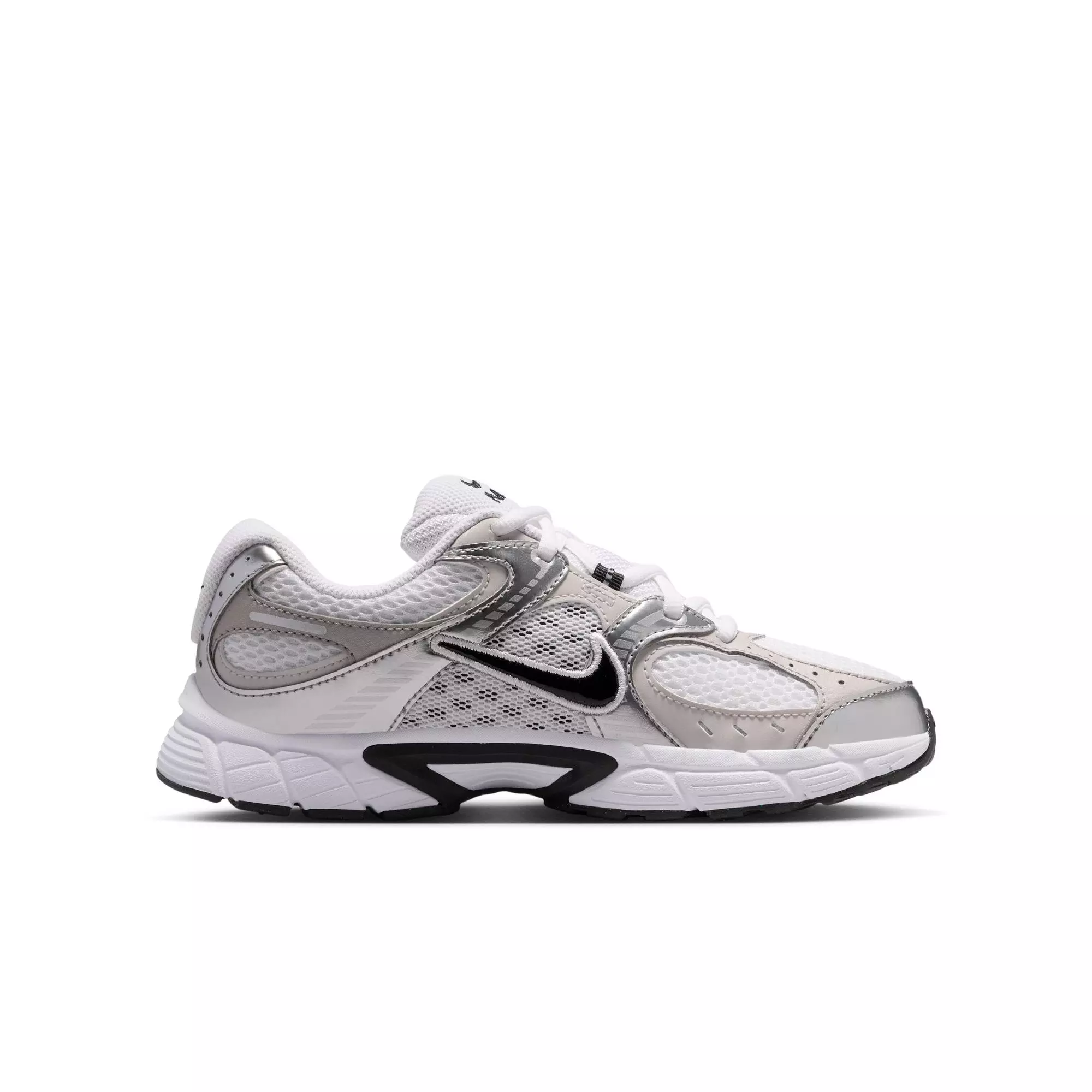 Nike V5 RNR "White/Black/Vast College Grey" Grade School Boys' Shoe