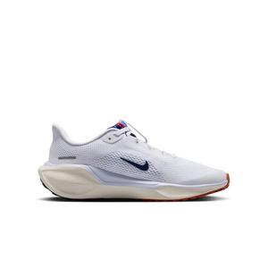 Nike Air Zoom Pegasus 41 "White/Midnight Navy/Soft Pearl/Ghost" Grade School Boys' Shoe