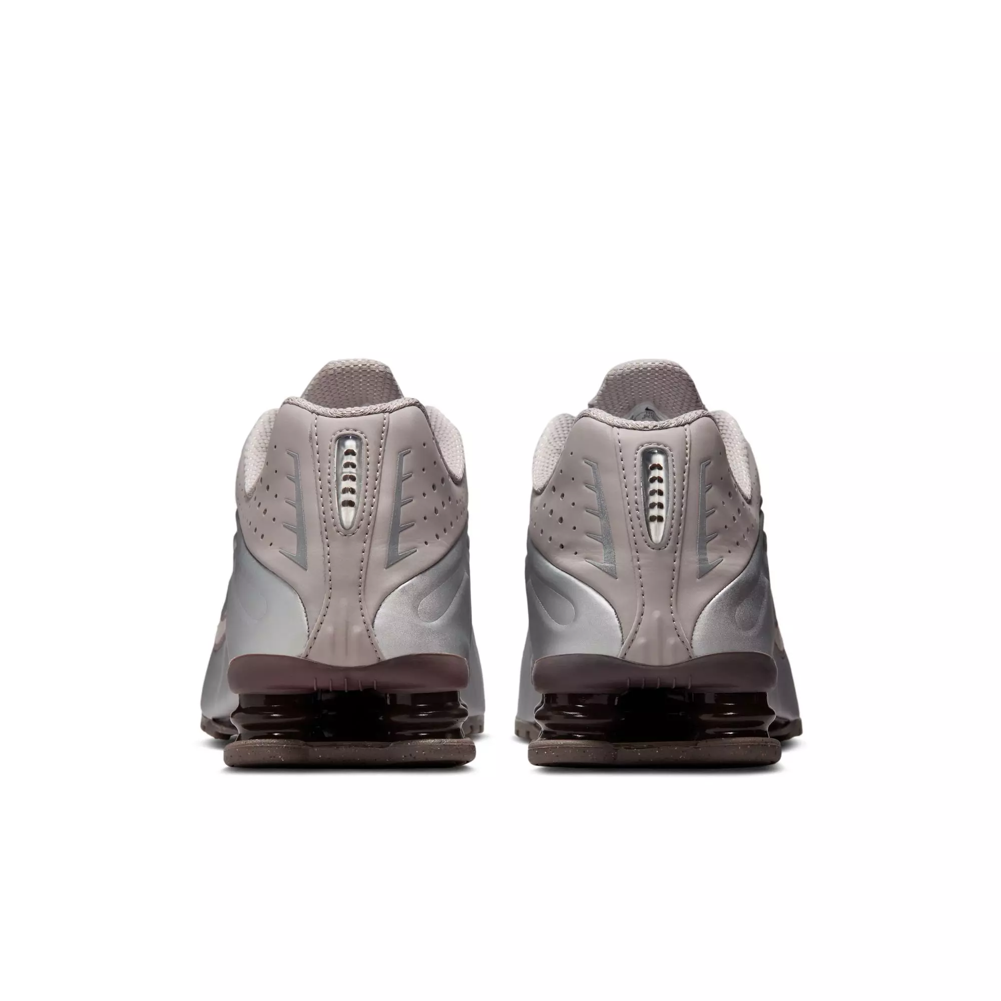 Nike Shox R4 "Cave Stone/College Grey" Men's Shoe - DARK GREY