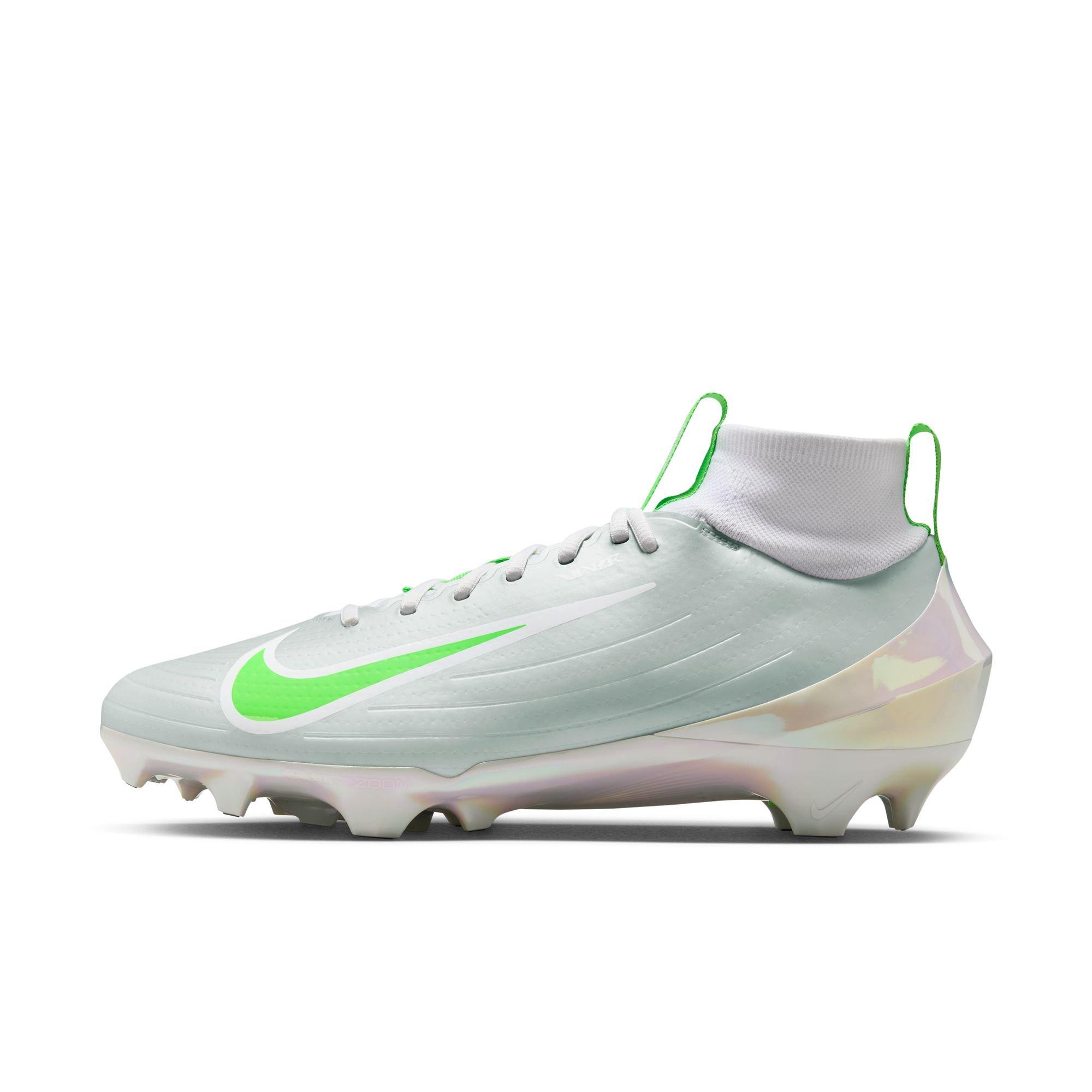 Nike Vapor Pro Kyler Murray "White/Green Strike" Men's Football Cleat - WHITE/GREEN Thumbnail View 3