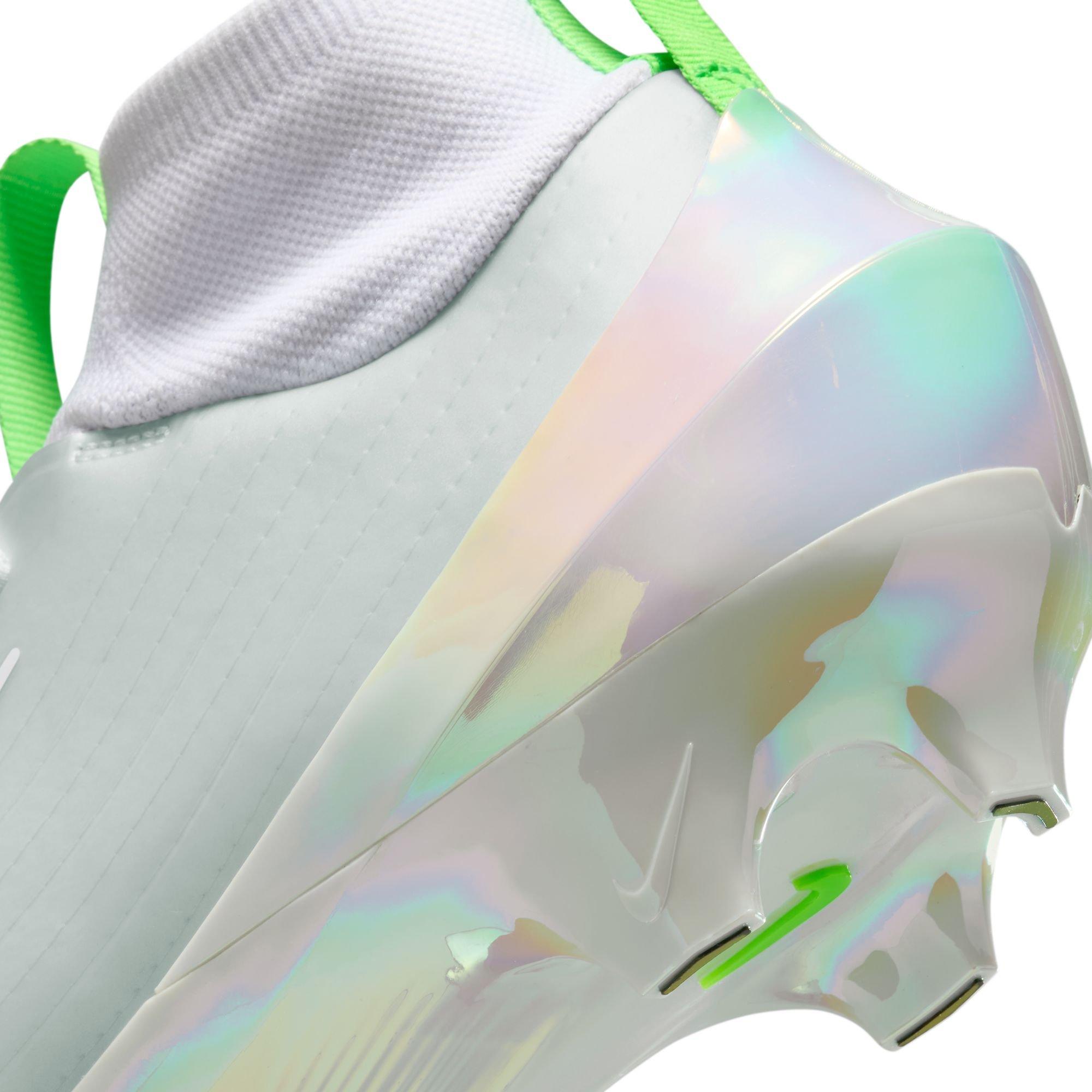 Nike Vapor Pro Kyler Murray "White/Green Strike" Men's Football Cleat - WHITE/GREEN Thumbnail View 12
