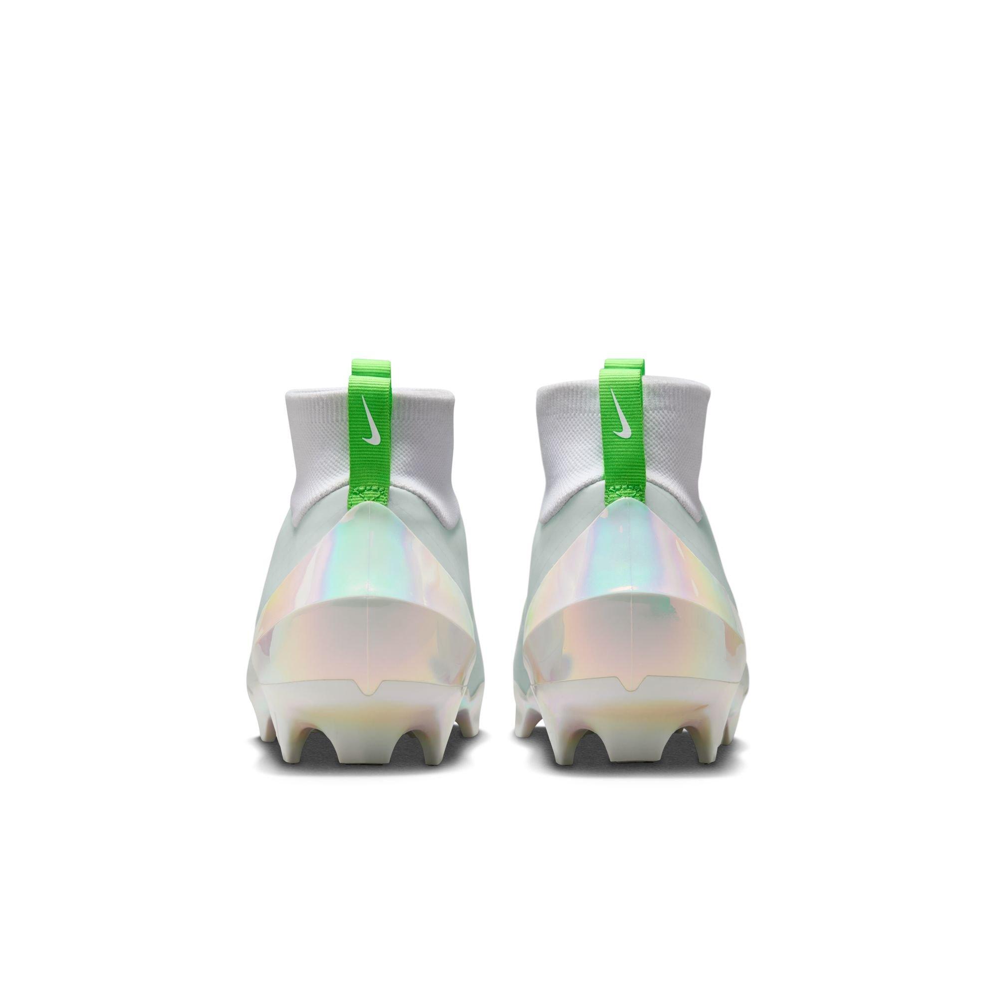 Nike Vapor Pro Kyler Murray "White/Green Strike" Men's Football Cleat - WHITE/GREEN Thumbnail View 7