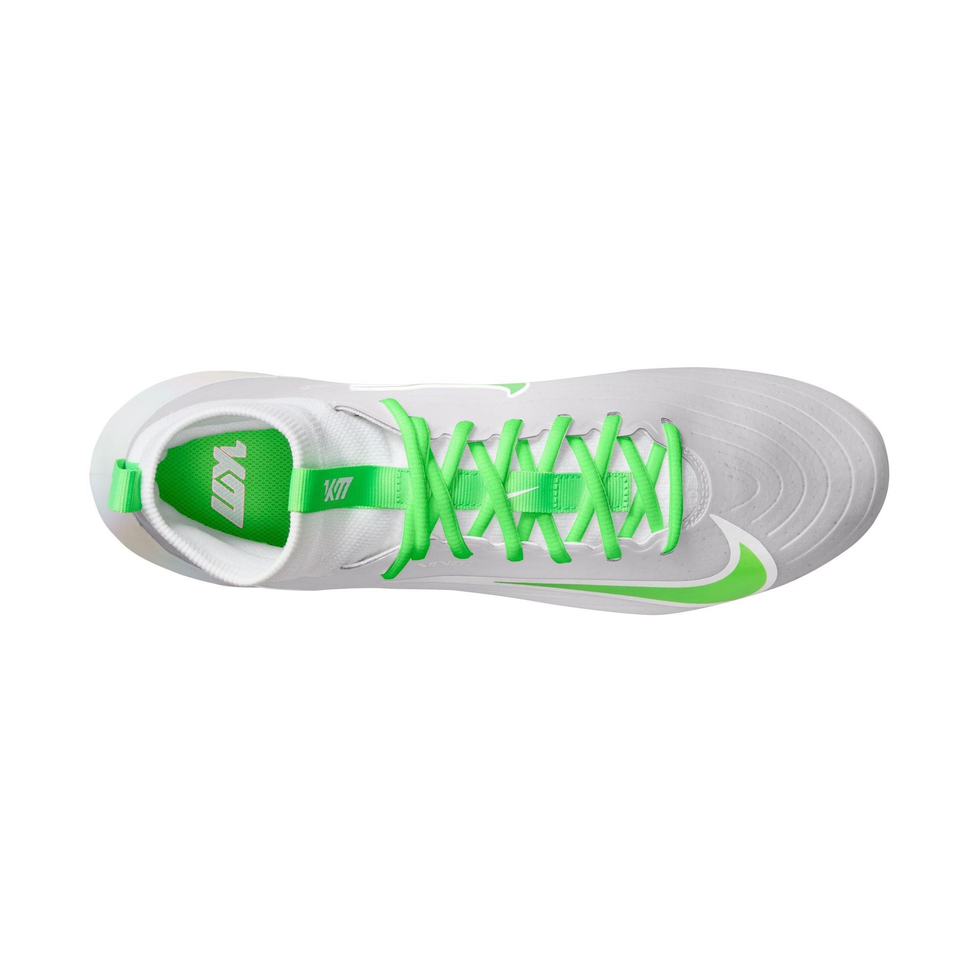 Nike Vapor Pro Kyler Murray "White/Green Strike" Men's Football Cleat - WHITE/GREEN Thumbnail View 8