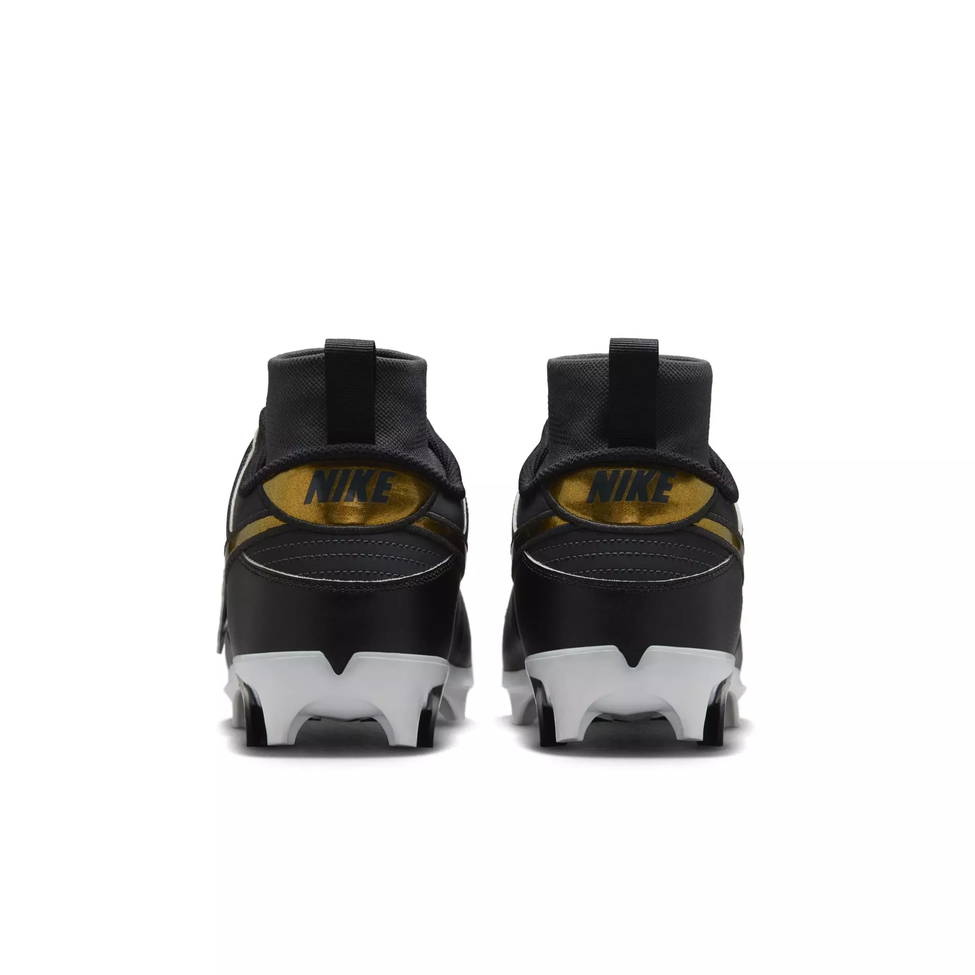 Nike Alpha Menace Dunk "Black/Off Noir" Men's Football Cleat - BLACK/OFF-NOIR