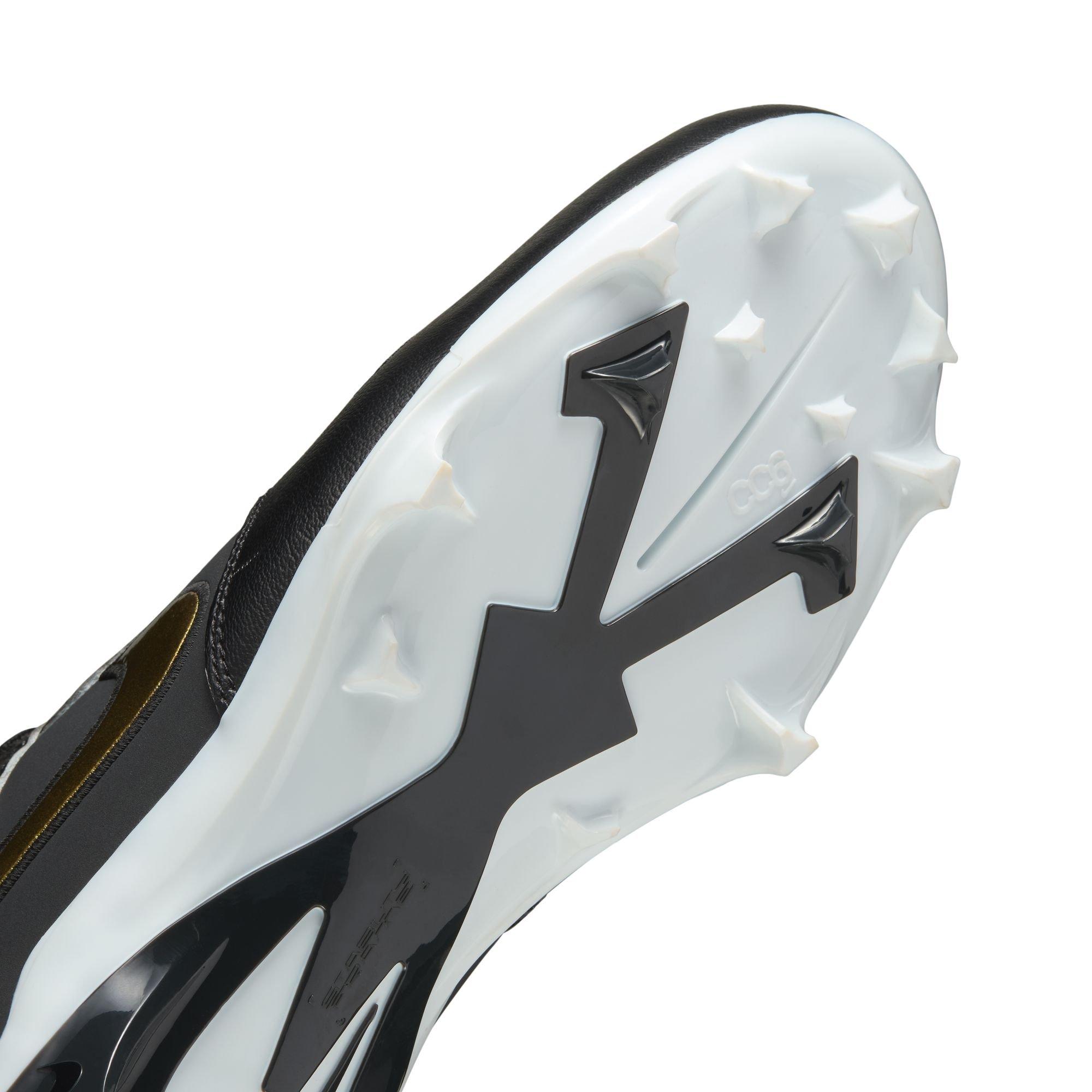 Nike Alpha Menace Dunk "Black/Off Noir" Men's Football Cleat - BLACK/OFF-NOIR Thumbnail View 9