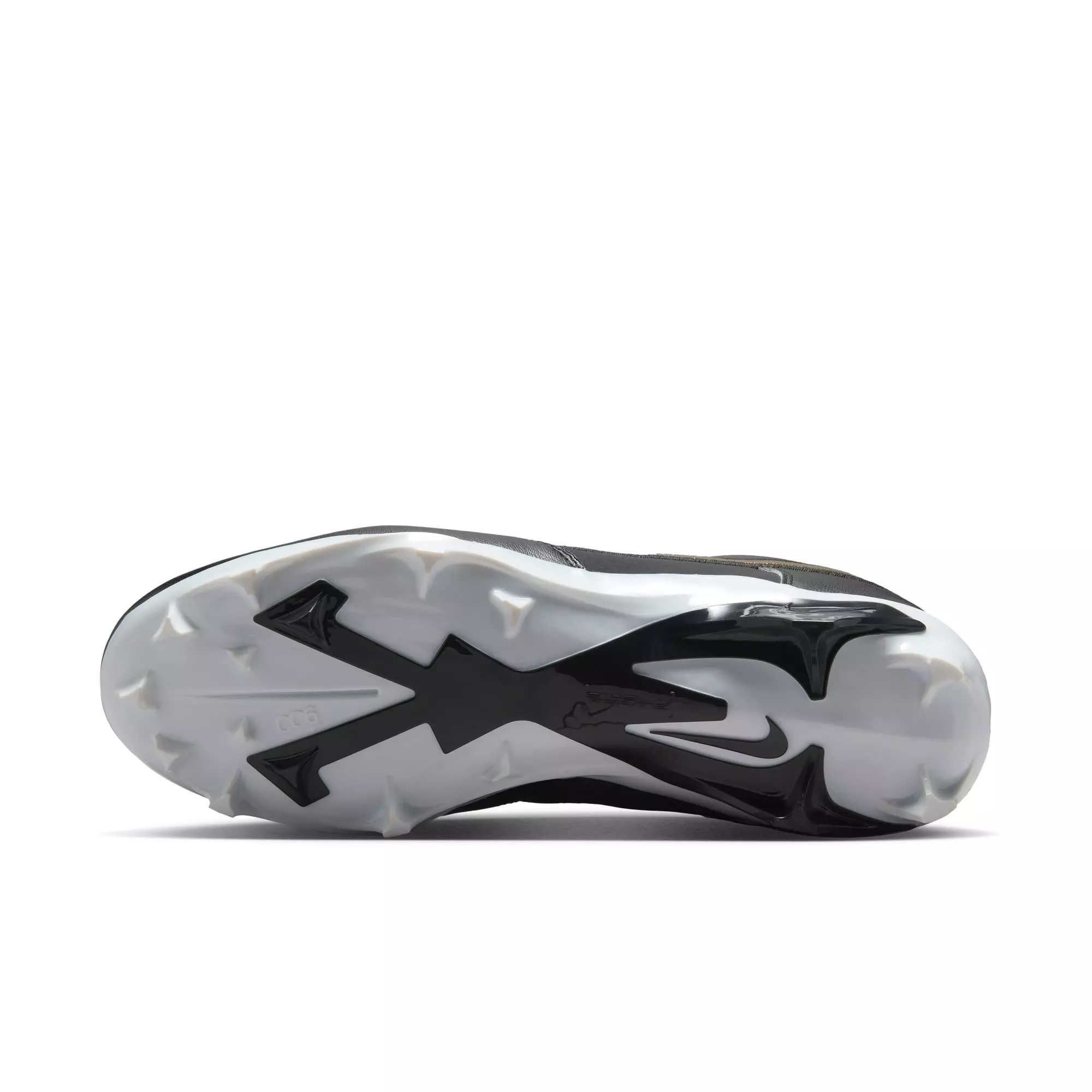 Nike Alpha Menace Dunk "Black/Off Noir" Men's Football Cleat - BLACK/OFF-NOIR