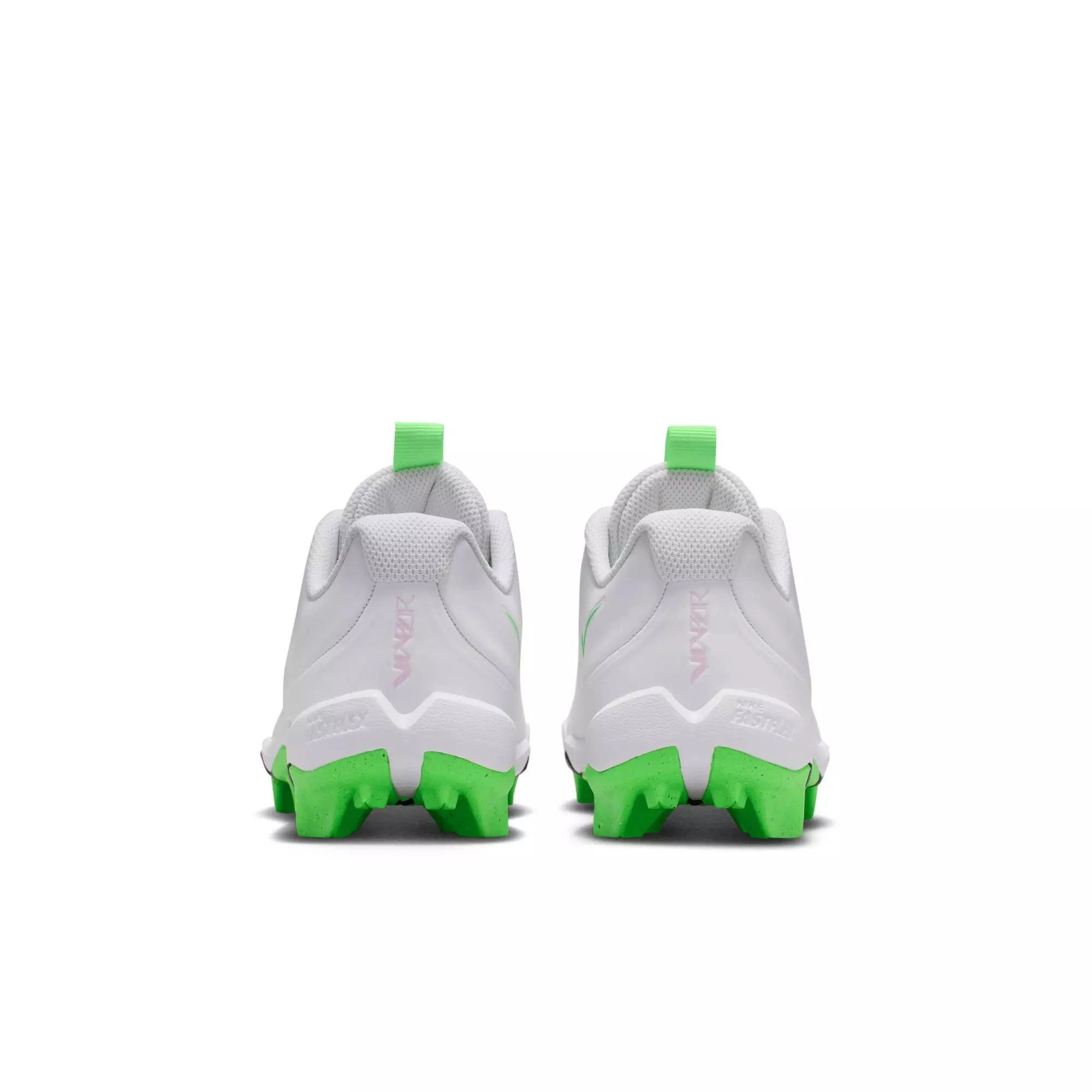 Nike Kyler Vapor Shark "White/Green Strike/Pink Foam/Black" Preschool Boys' Football Cleat - WHITE/GREEN
