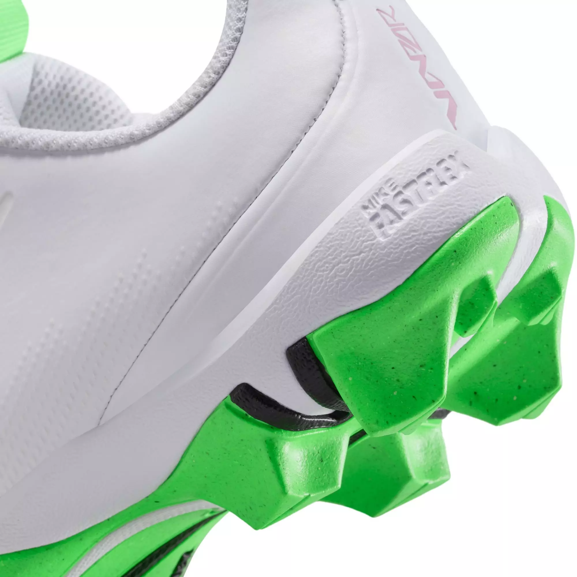 Nike Kyler Vapor Shark "White/Green Strike/Pink Foam/Black" Preschool Boys' Football Cleat - WHITE/GREEN
