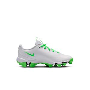 Nike Kyler Vapor Shark "White/Green Strike/Pink Foam/Black" Preschool Boys' Football Cleat