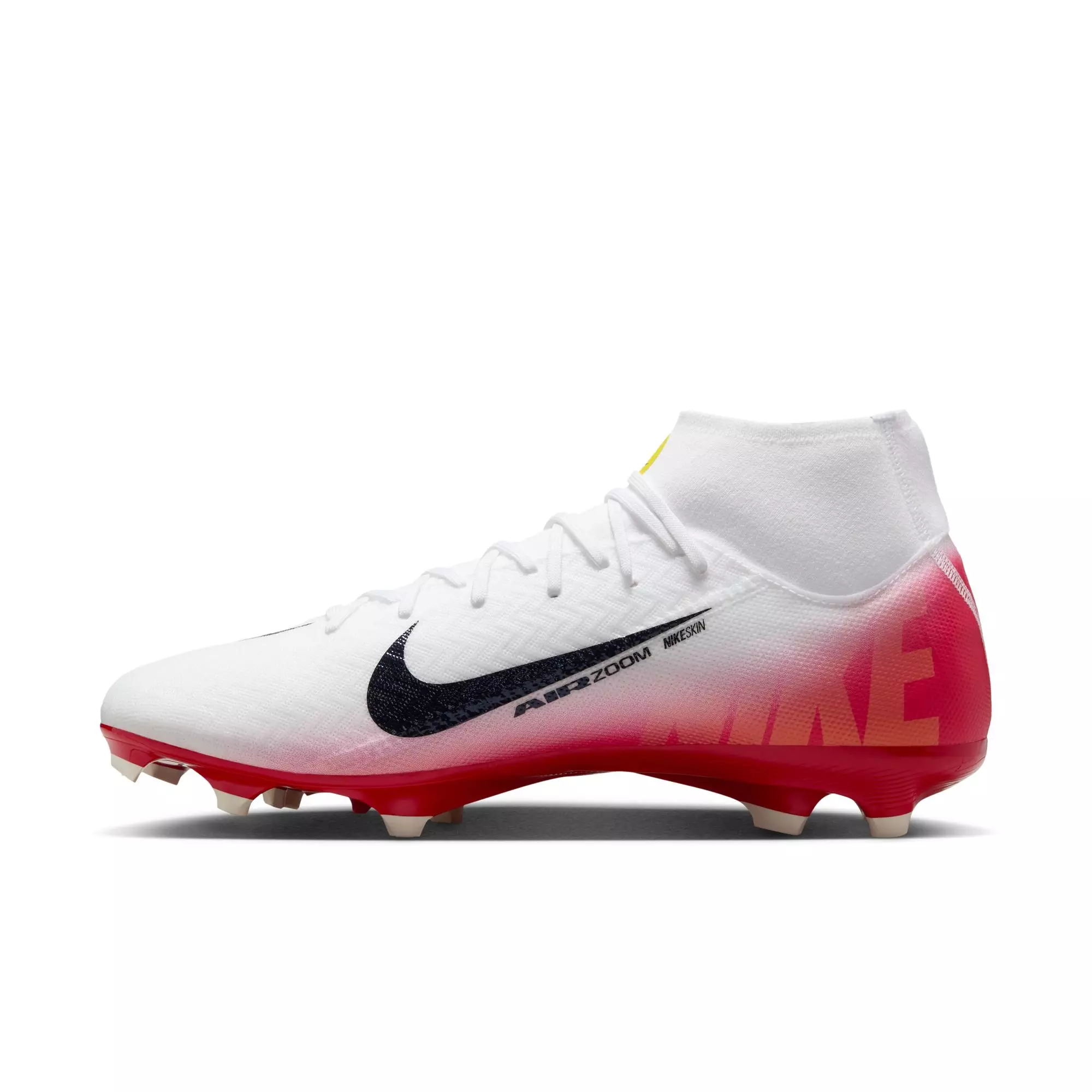 Nike Mercurial Superfly 10 Academy MG "University Red" Men's Soccer Cleat - RED/BLACK