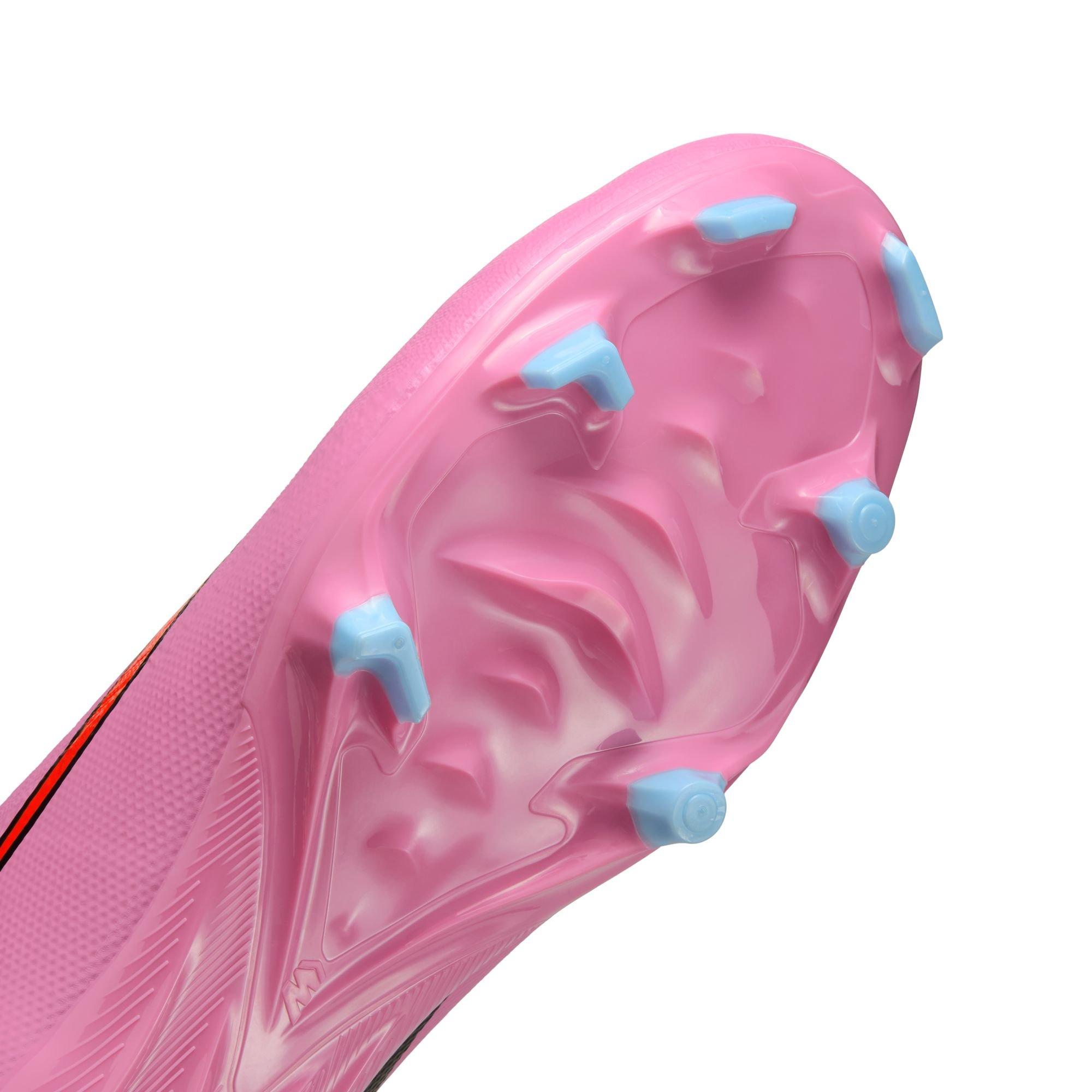 Nike Mercurial Superfly 10 Academy "Magic Flamingo" Men's Soccer Cleat - PINK/RED/BLACK Thumbnail View 4
