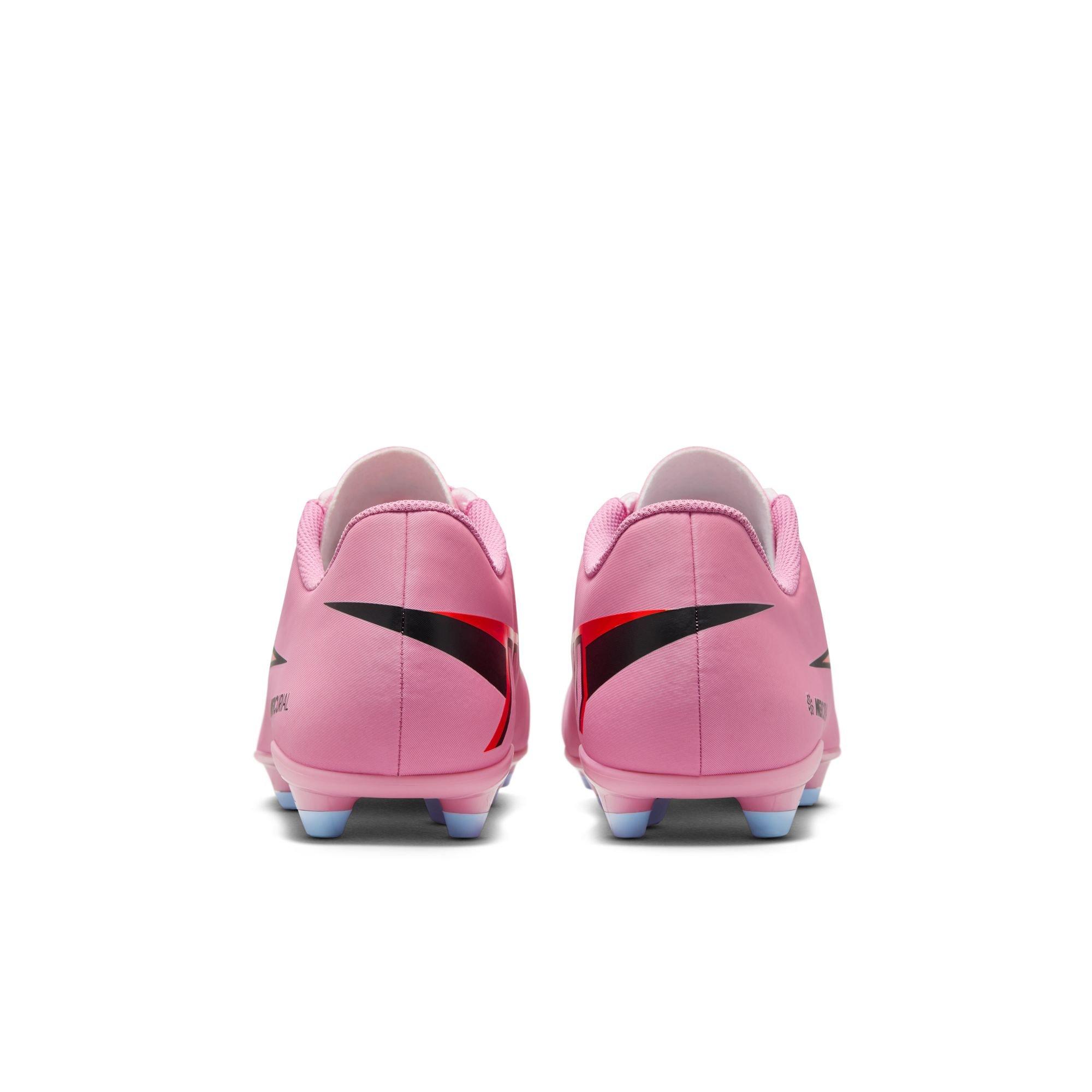 Nike Mercurial Vapor 16 Club "Magic Flamingo" Men's Soccer Cleat - PINK/RED/BLACK Thumbnail View 9