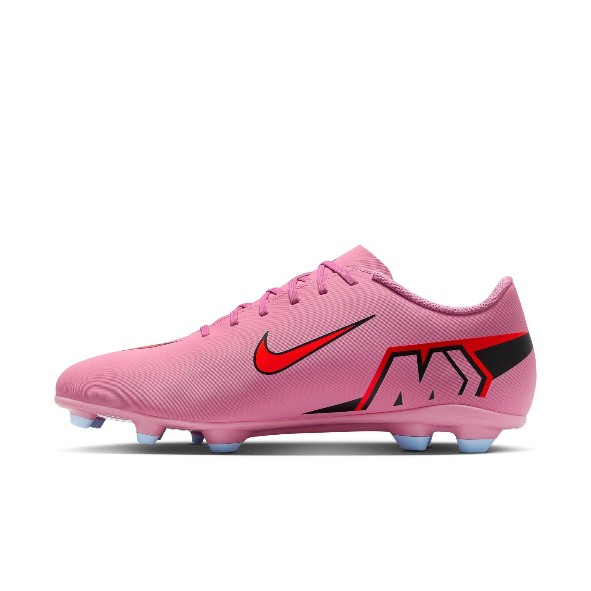 Nike Mercurial Vapor 16 Club "Magic Flamingo" Men's Soccer Cleat - PINK/RED/BLACK Thumbnail View 8