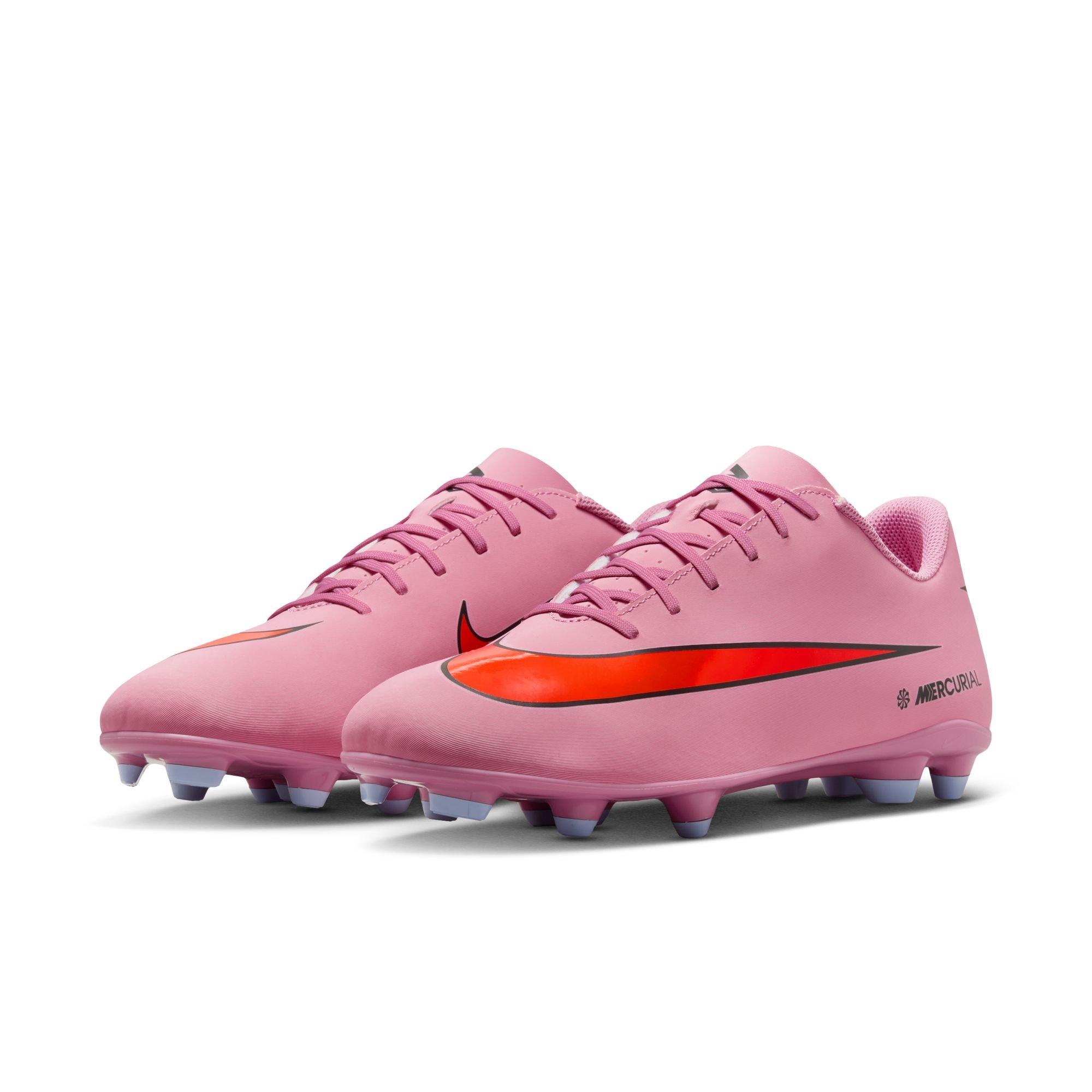 Nike Mercurial Vapor 16 Club "Magic Flamingo" Men's Soccer Cleat - PINK/RED/BLACK Thumbnail View 3