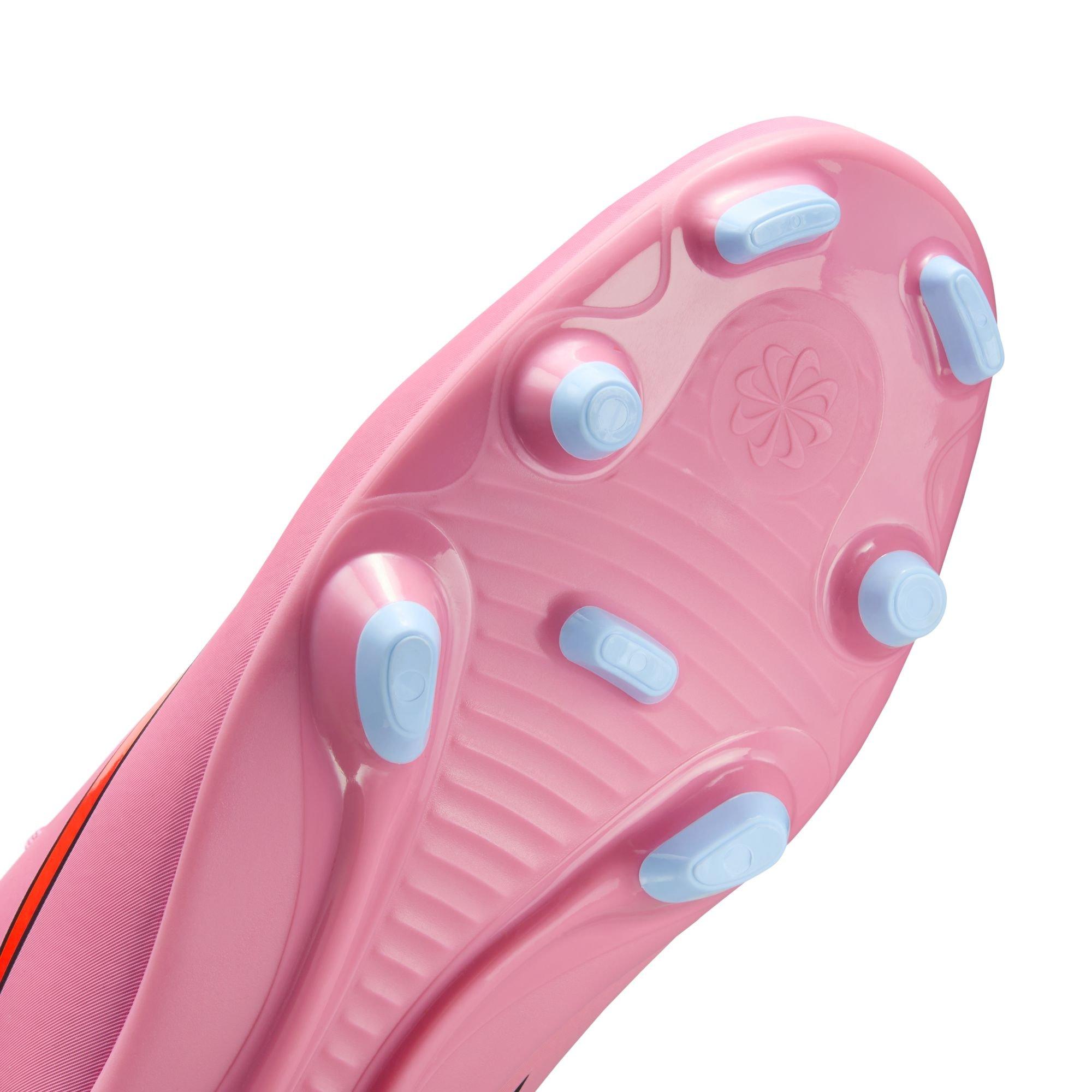 Nike Mercurial Vapor 16 Club "Magic Flamingo" Men's Soccer Cleat - PINK/RED/BLACK Thumbnail View 4