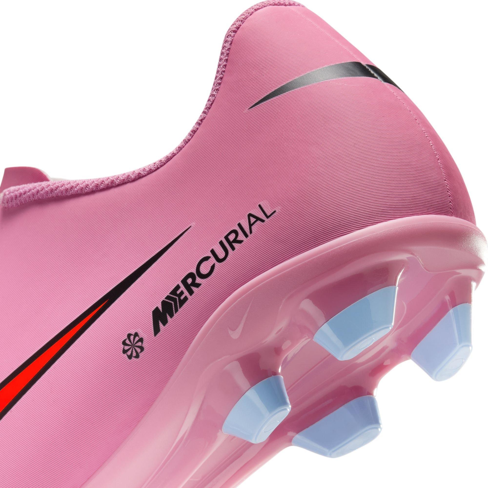 Nike Mercurial Vapor 16 Club "Magic Flamingo" Men's Soccer Cleat - PINK/RED/BLACK Thumbnail View 6