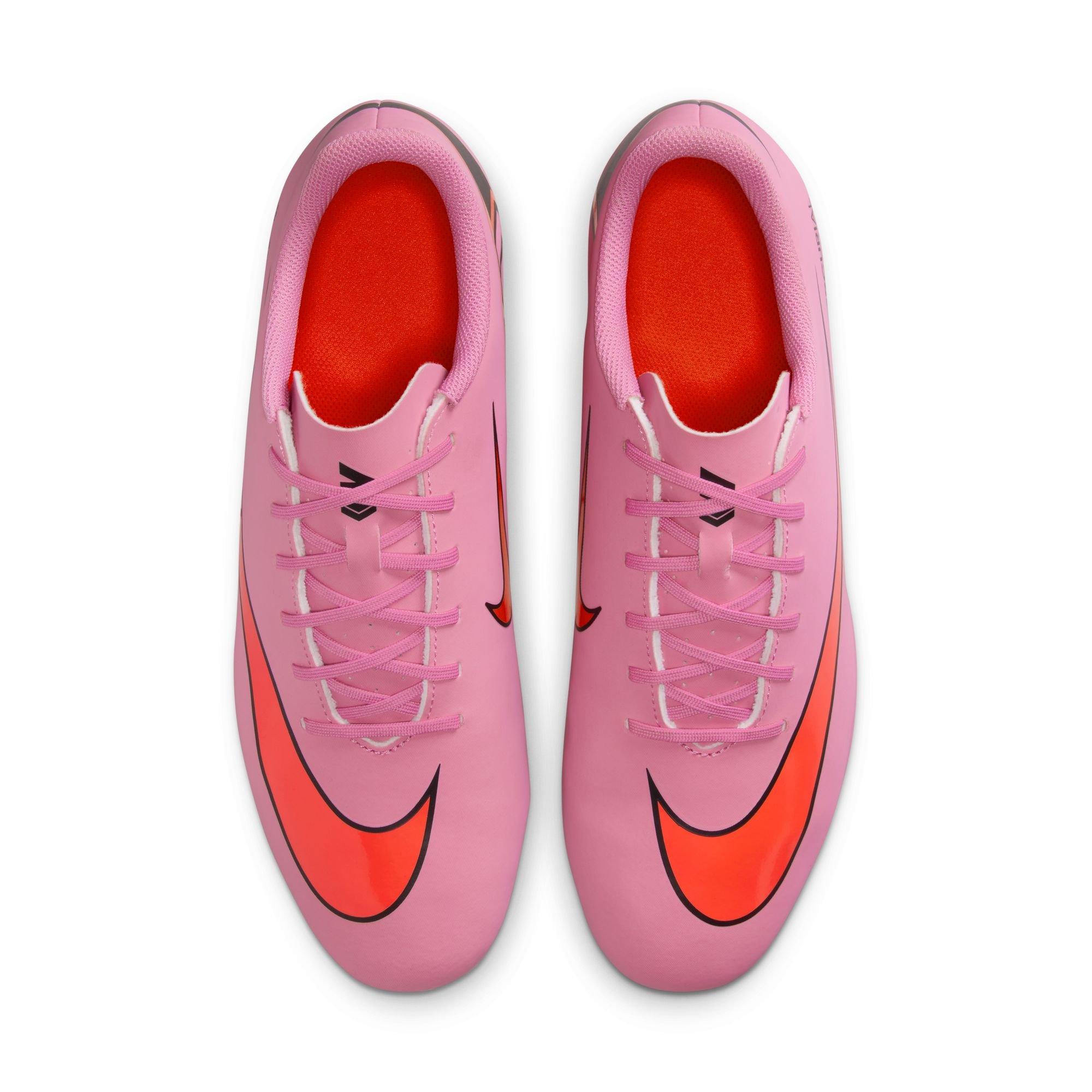 Nike Mercurial Vapor 16 Club "Magic Flamingo" Men's Soccer Cleat - PINK/RED/BLACK Thumbnail View 10