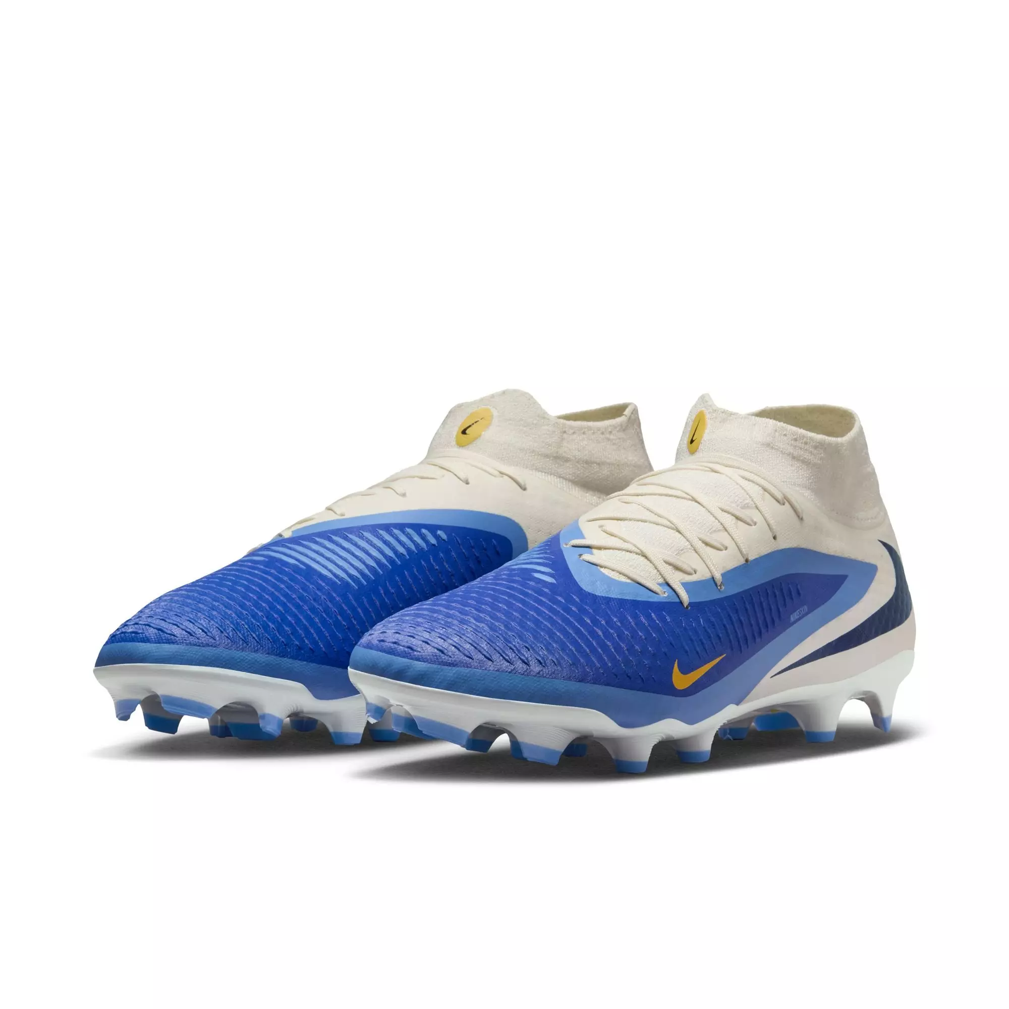 Nike Phantom 6 High Academy "Racer Blue" Men's Soccer Cleat - BLUE/BLACK