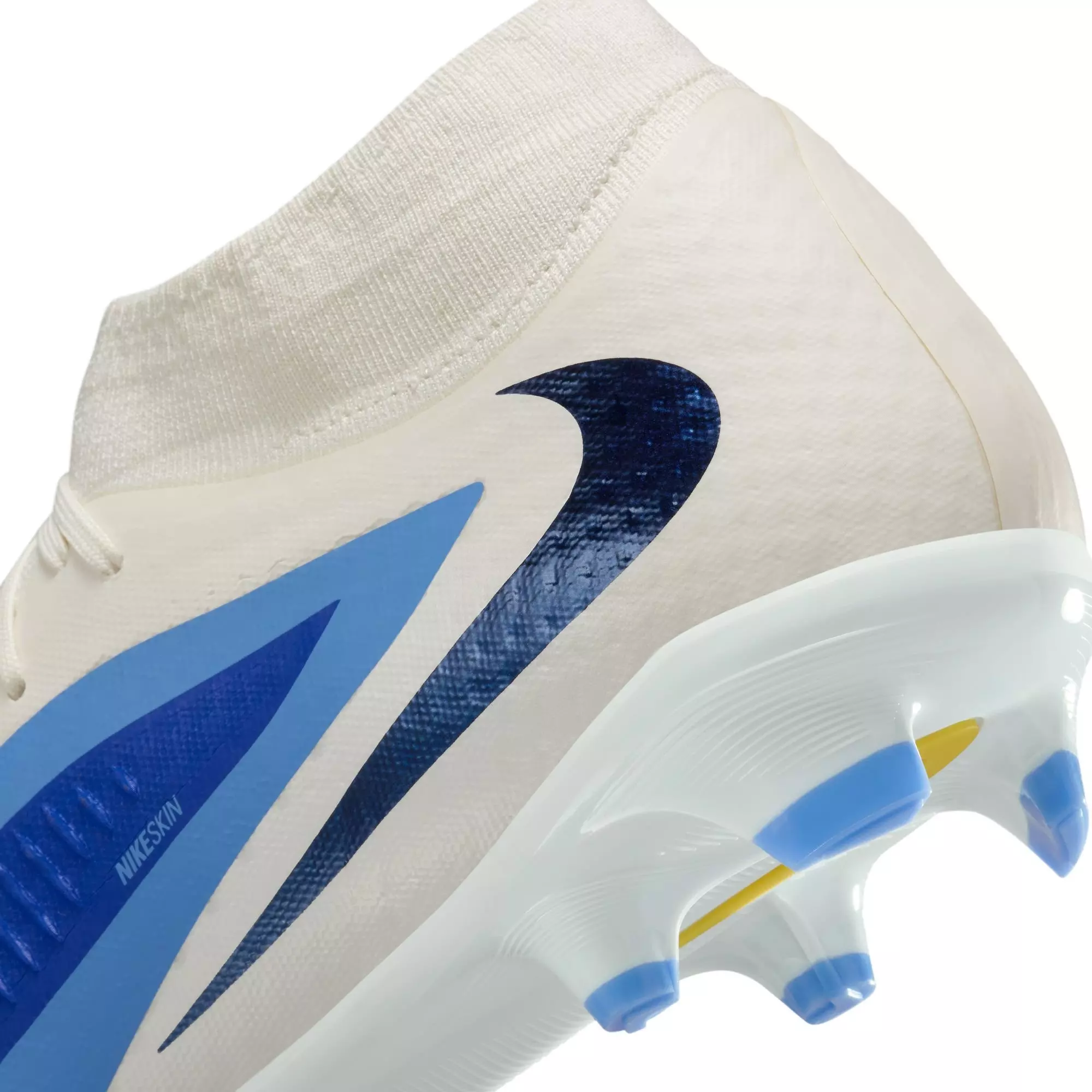 Nike Phantom 6 High Academy "Racer Blue" Men's Soccer Cleat - BLUE/BLACK